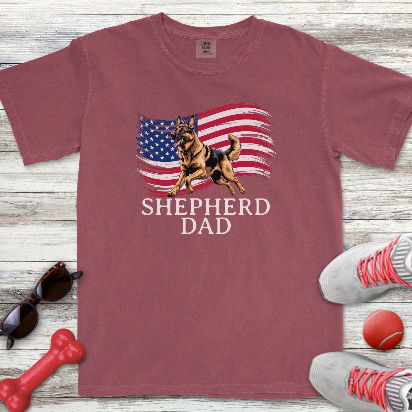 Shepherd Dad T-Shirt