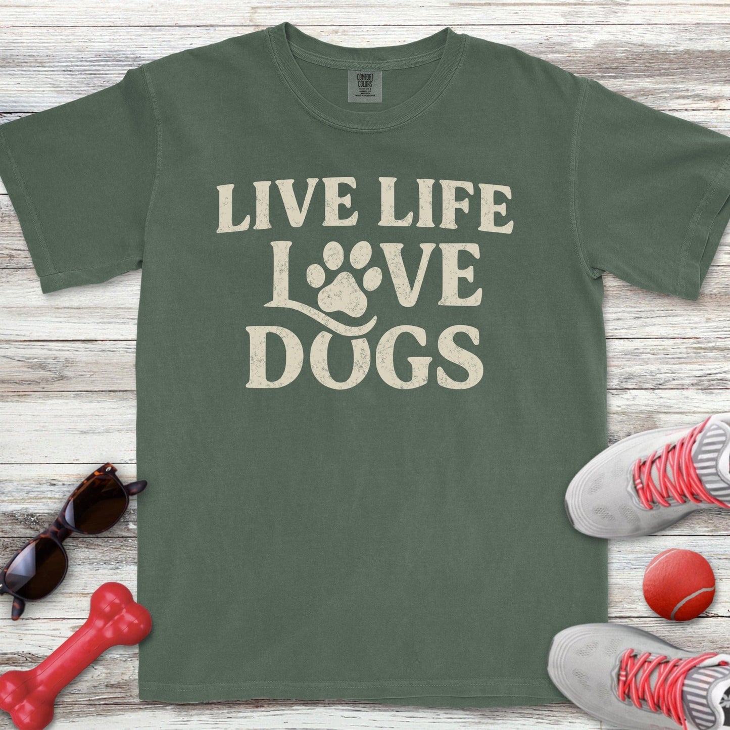 Live Life Love Dogs T-Shirt