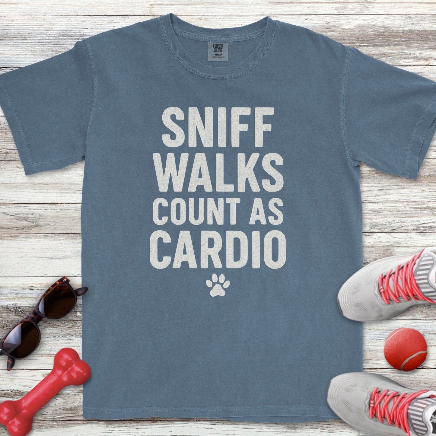 Sniff Walks Are Cardio Bold T-Shirt