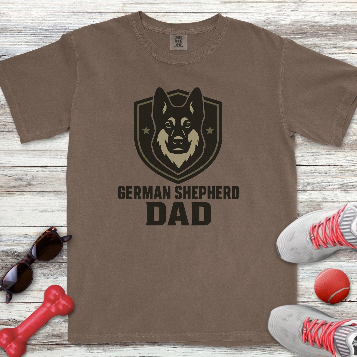 German Shepherd Dad T-Shirt