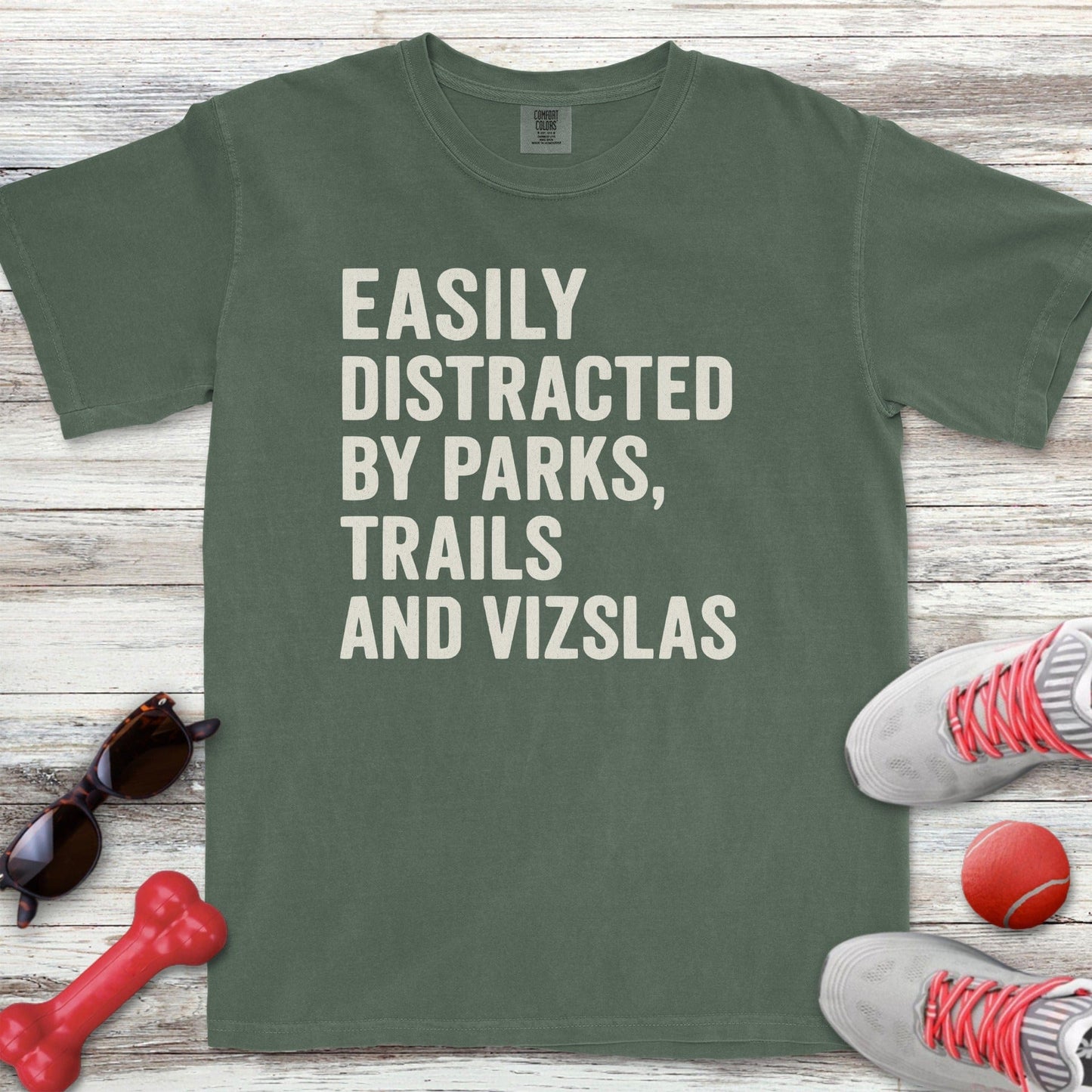 Parks Trails Vizslas T-Shirt