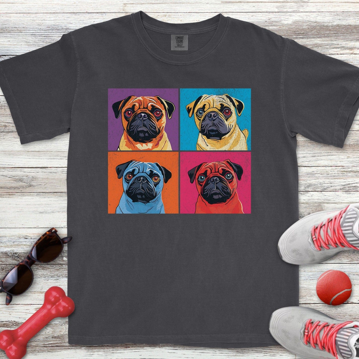 Pop Art Pug T-Shirt