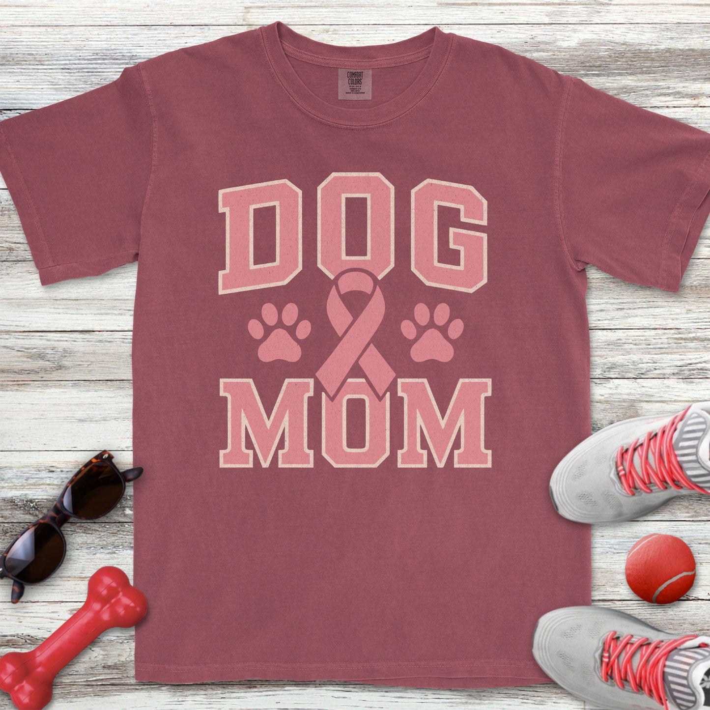 Dog Mom Pink T-Shirt