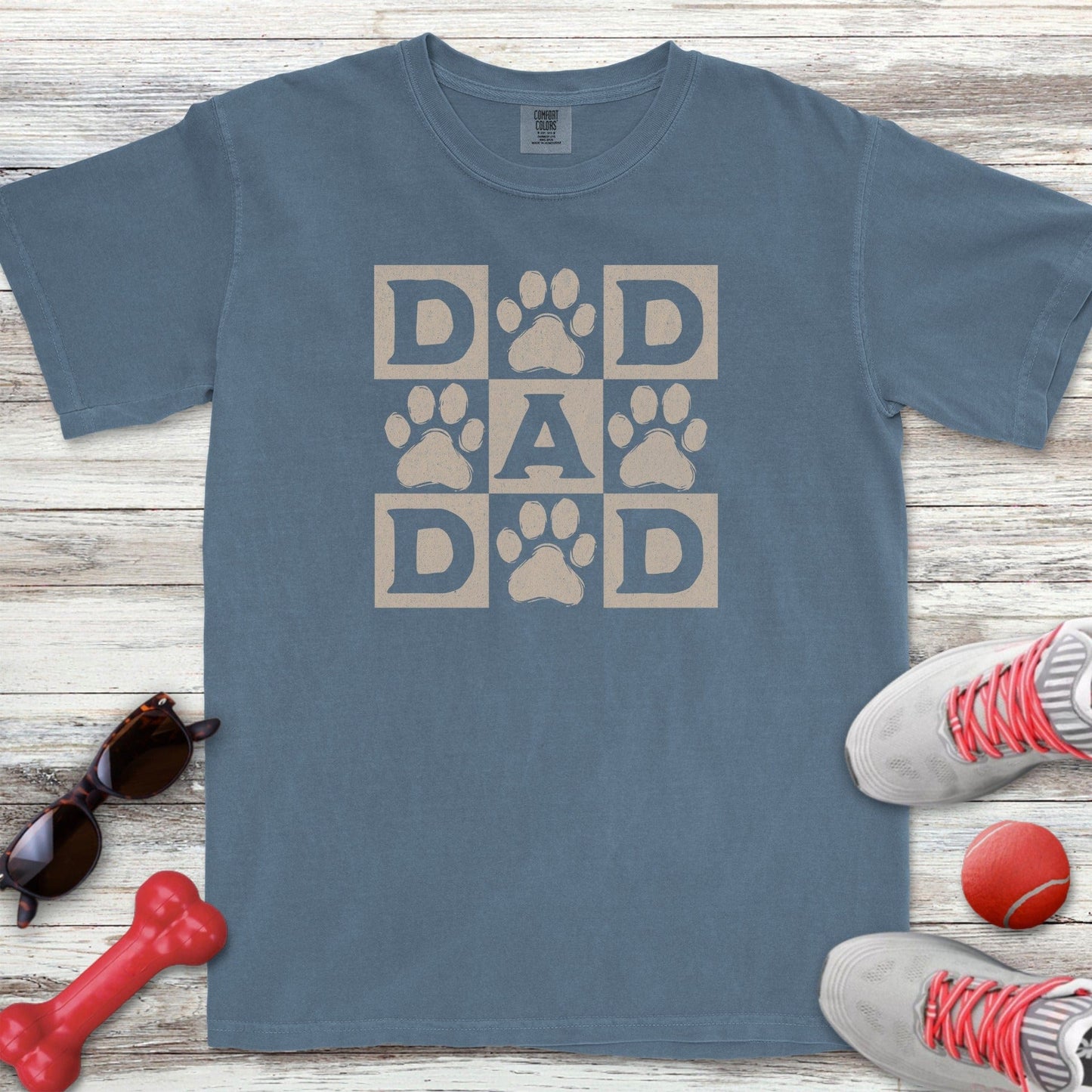 Paw Print Dad T-Shirt