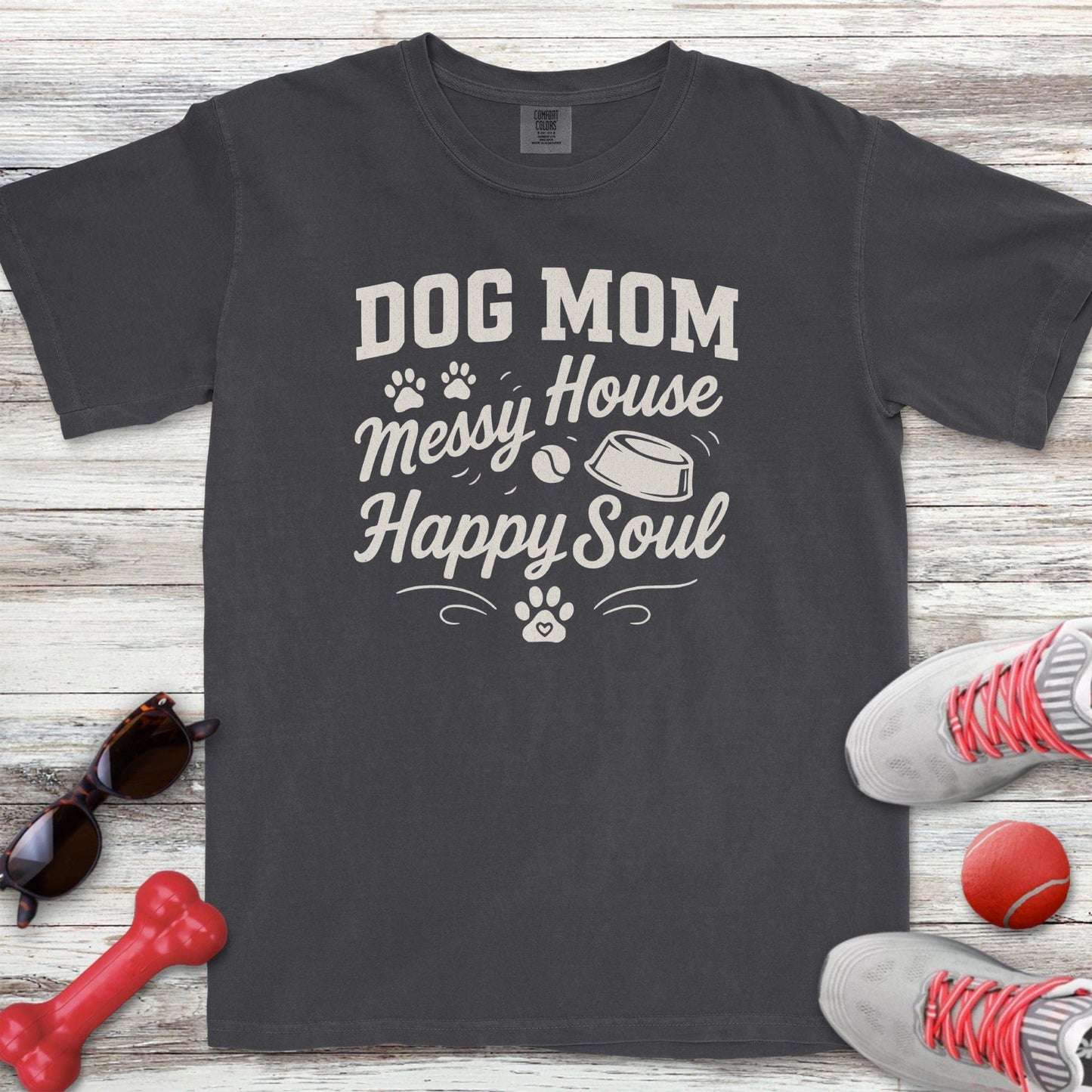 Dog Mom Happy Soul T-Shirt