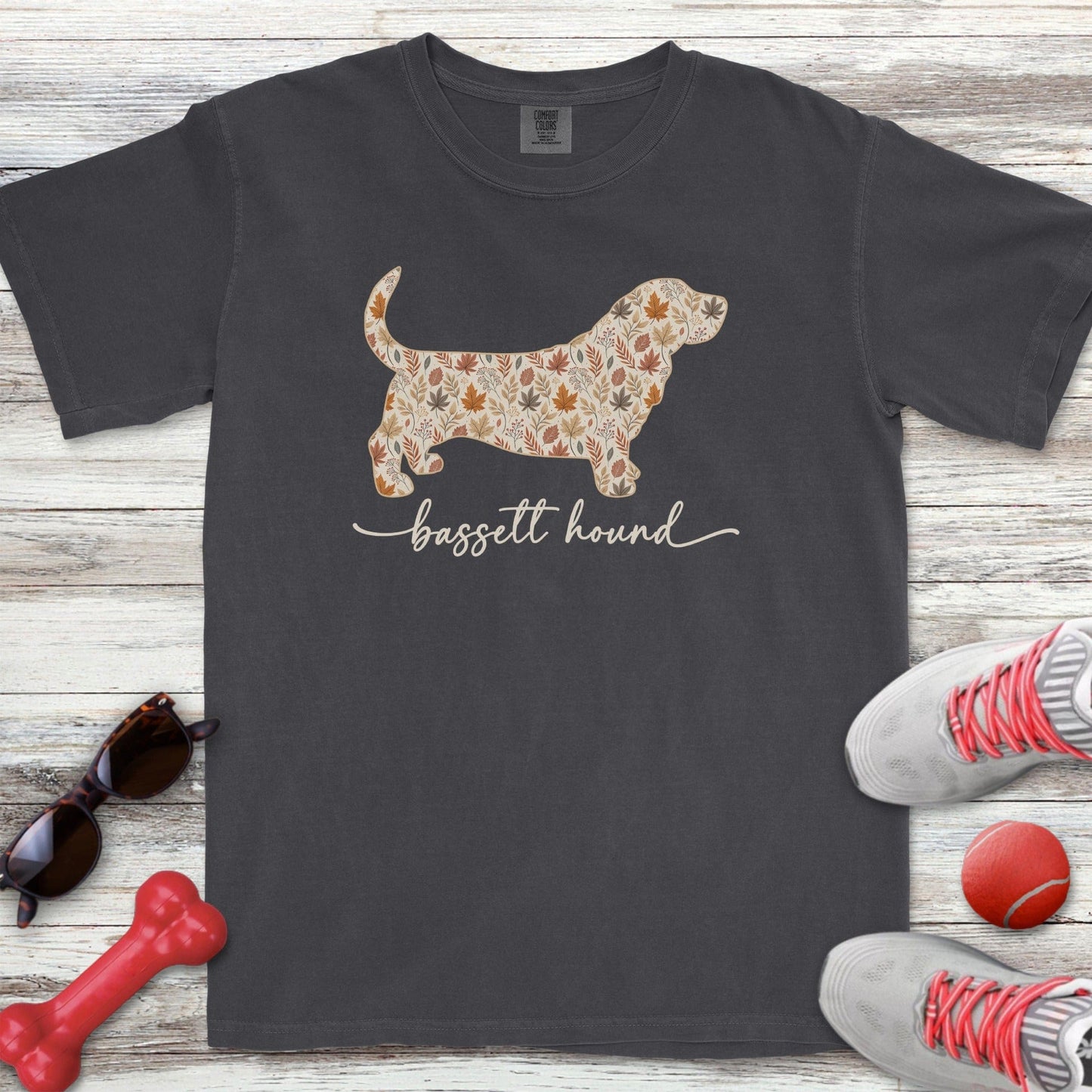 Bassett Hound Fall T-Shirt