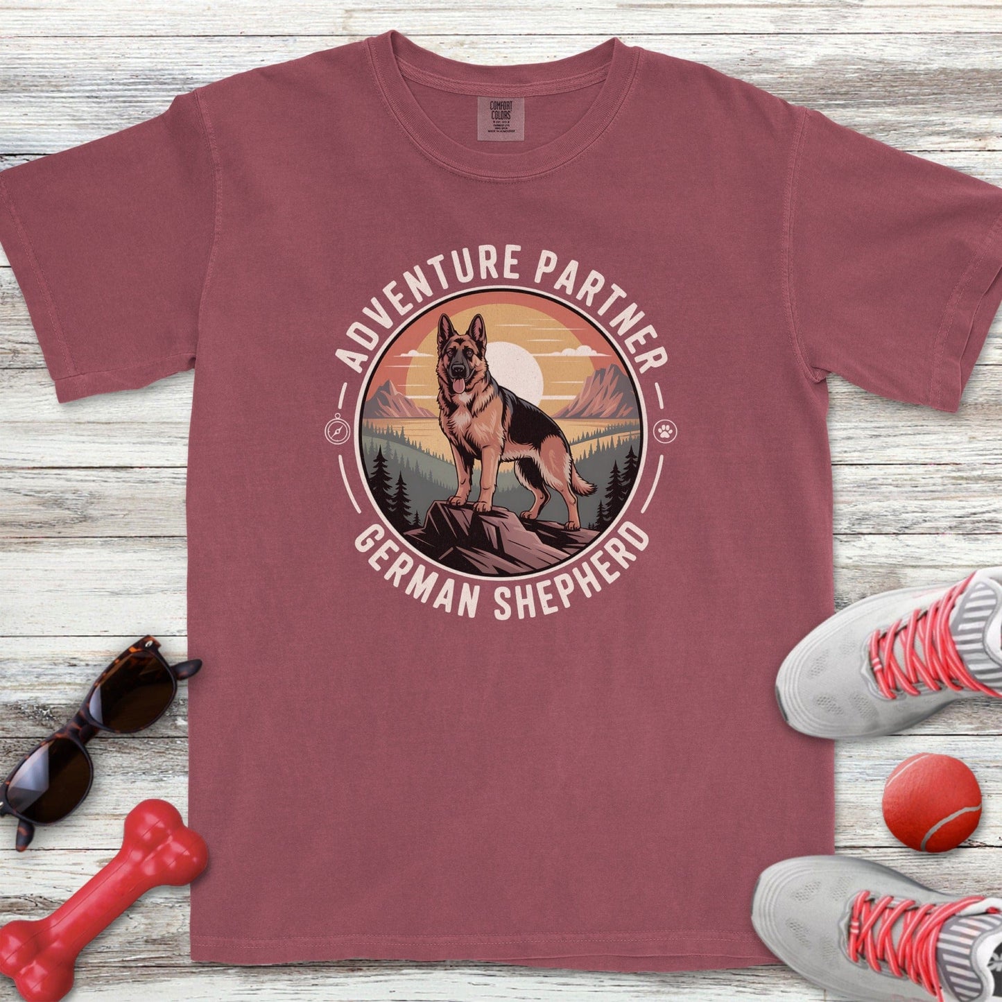Adventure Partner German Shepherd T-Shirt