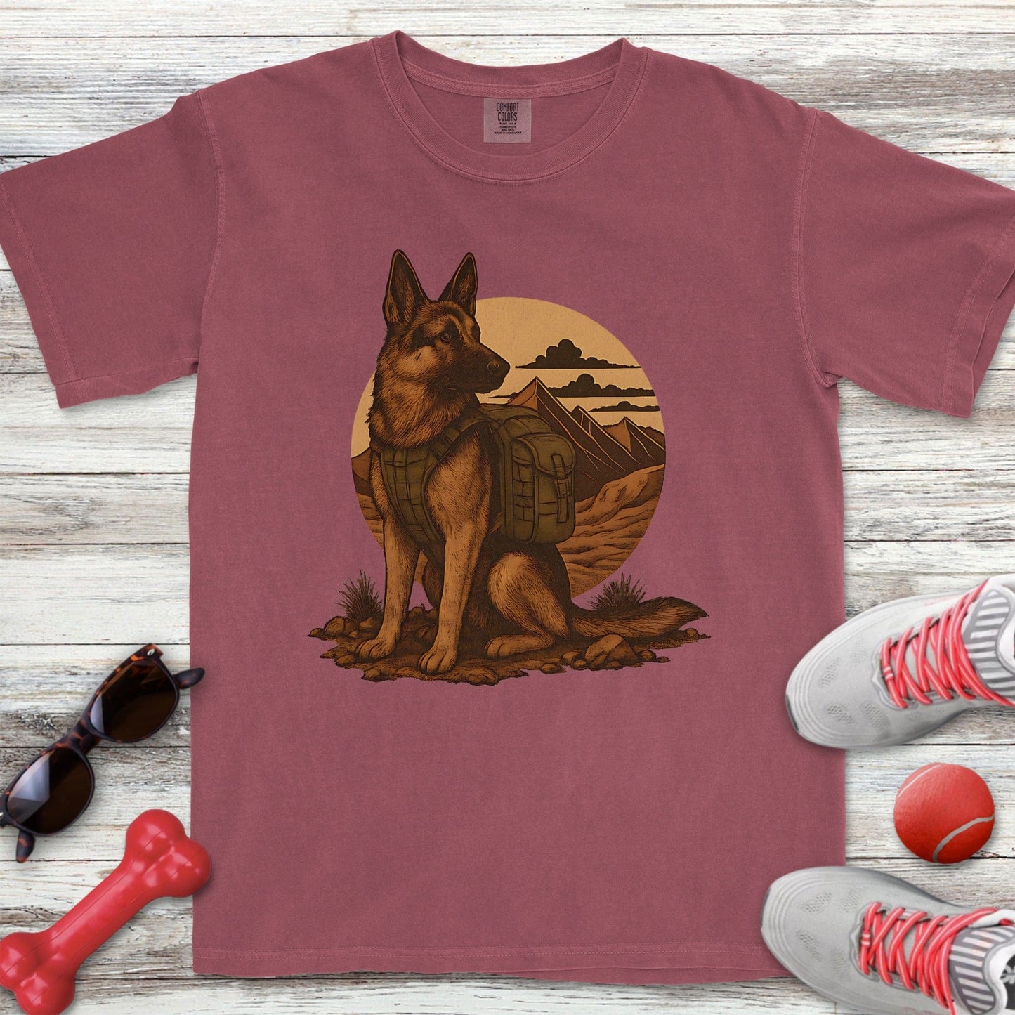 Adventure German Shepherd T-Shirt