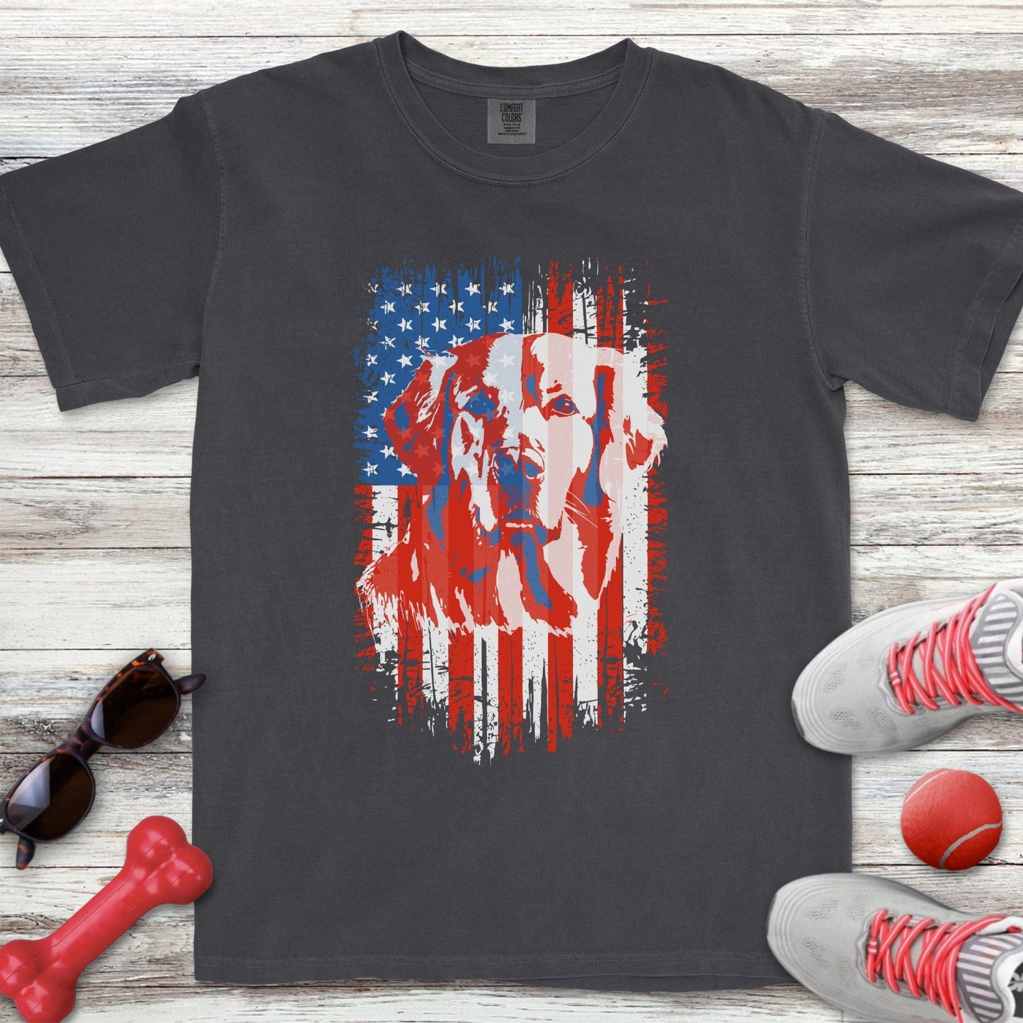 Golden Retriever USA T-Shirt