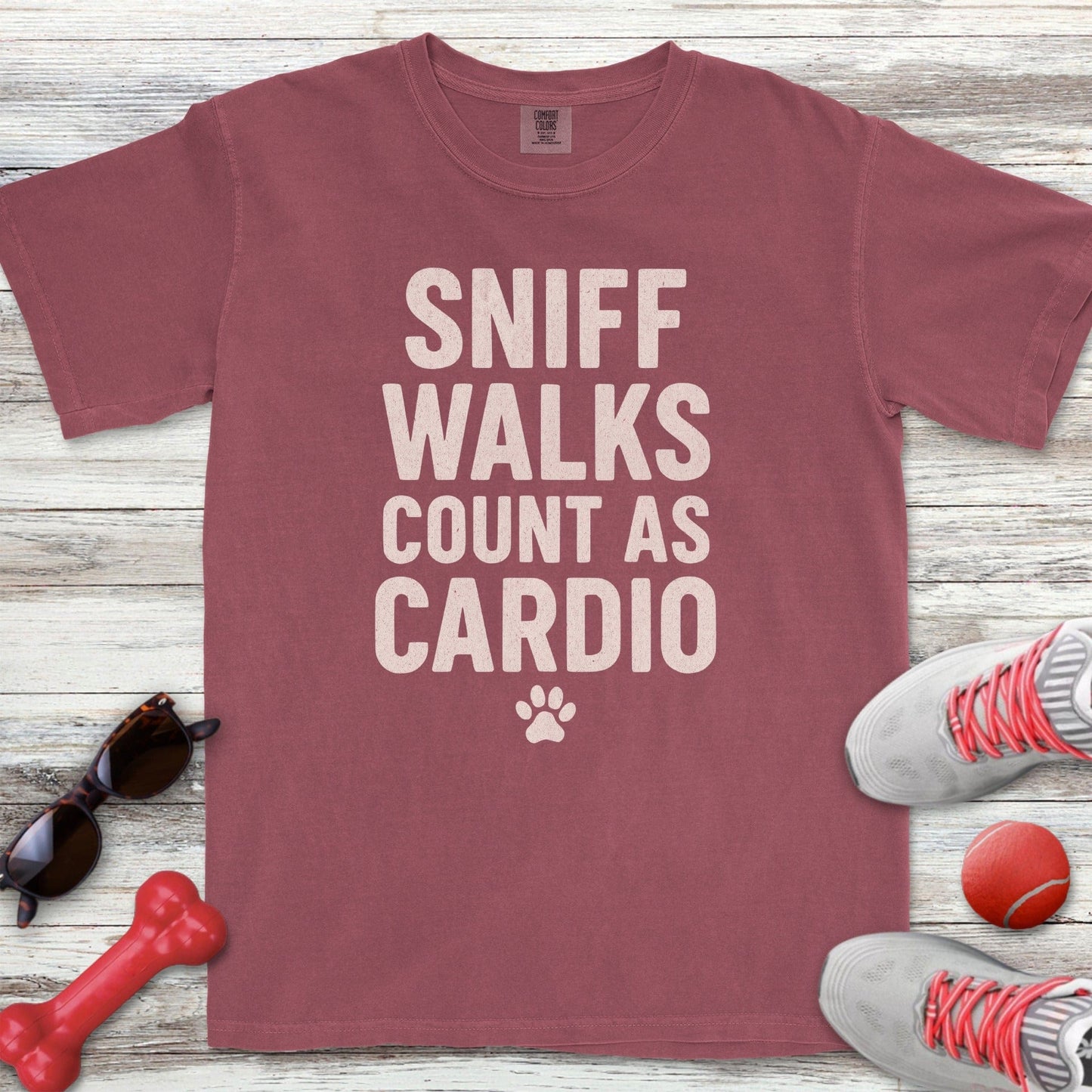 Sniff Walks Are Cardio Bold T-Shirt
