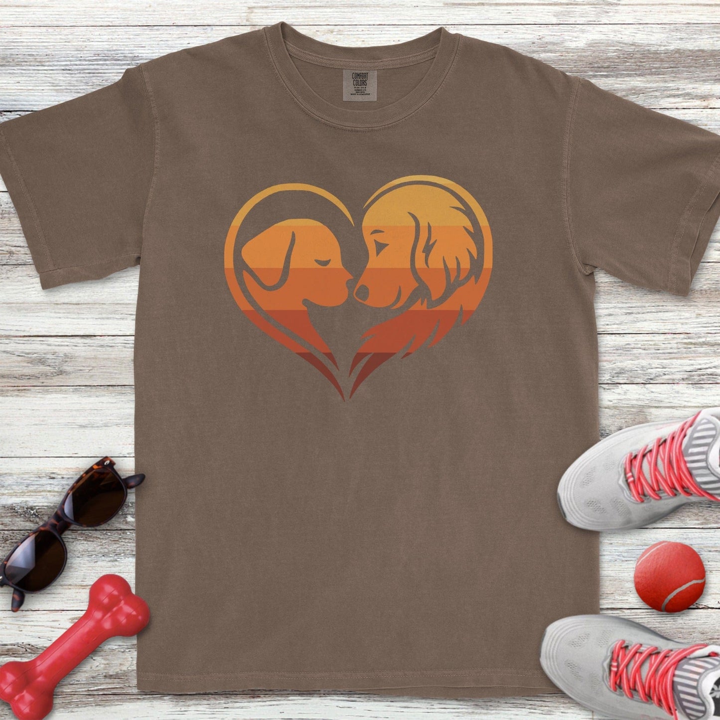 Retro Sun Logo T-Shirt