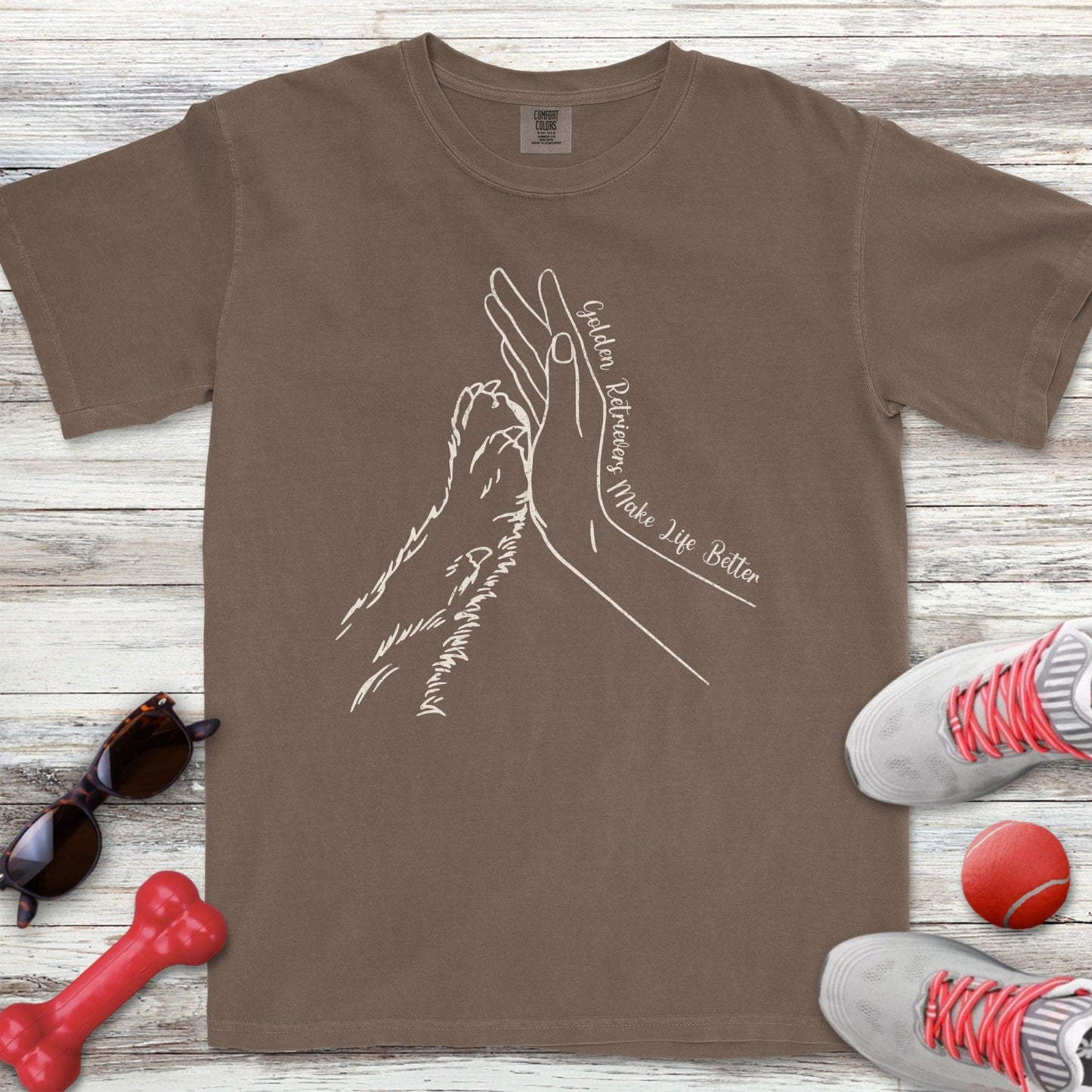 Golden Retriever Together T-Shirt