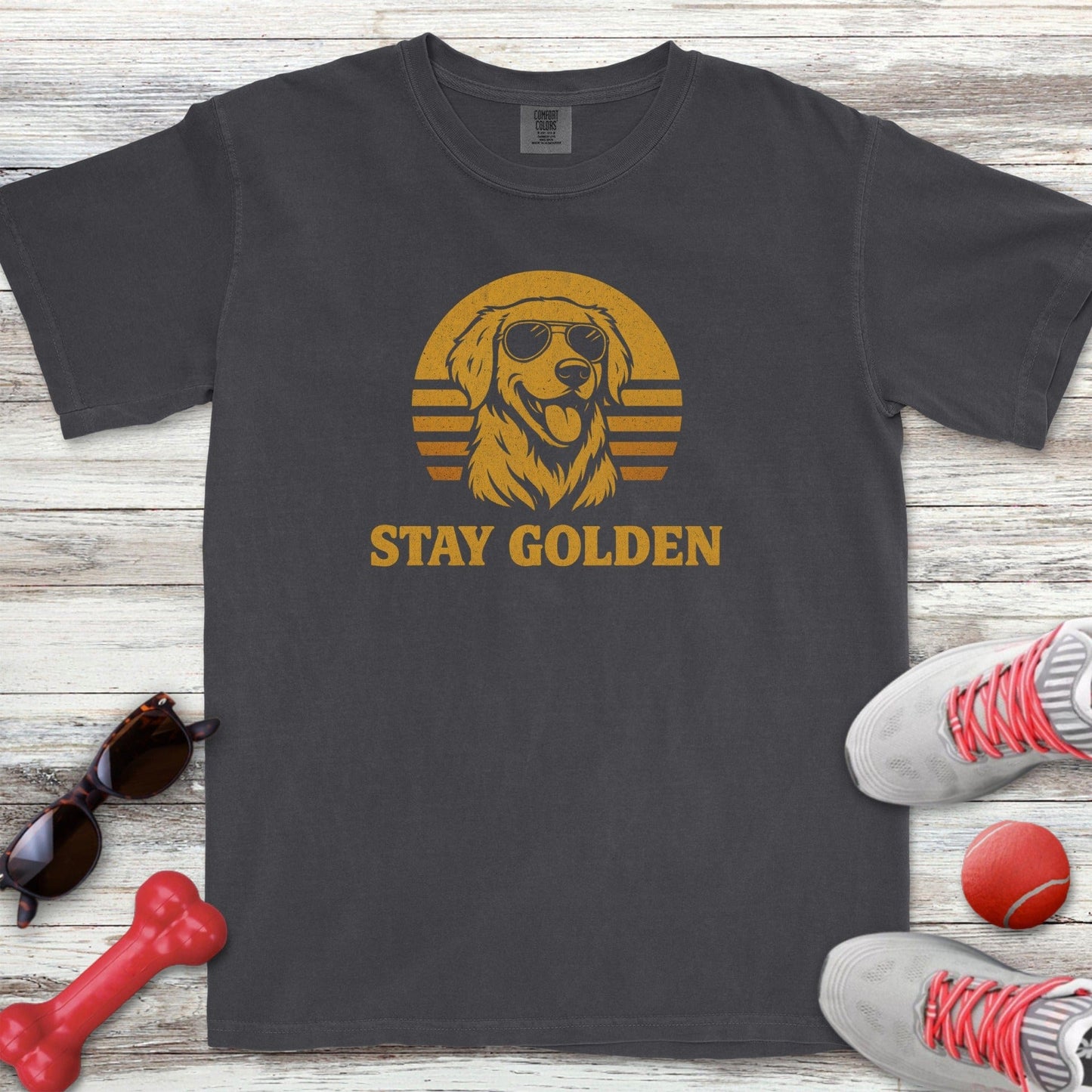 Retro Stay Golden T-Shirt