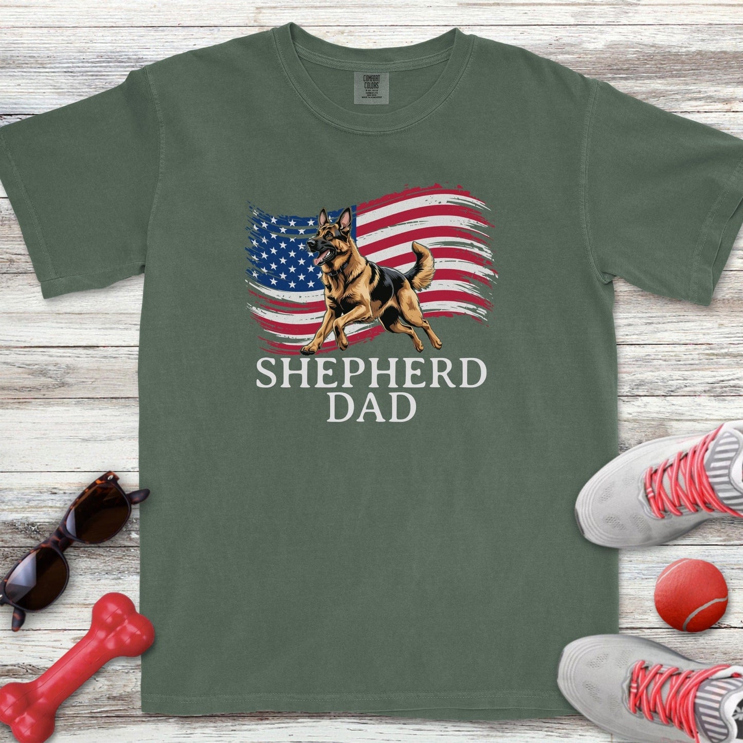 Shepherd Dad T-Shirt