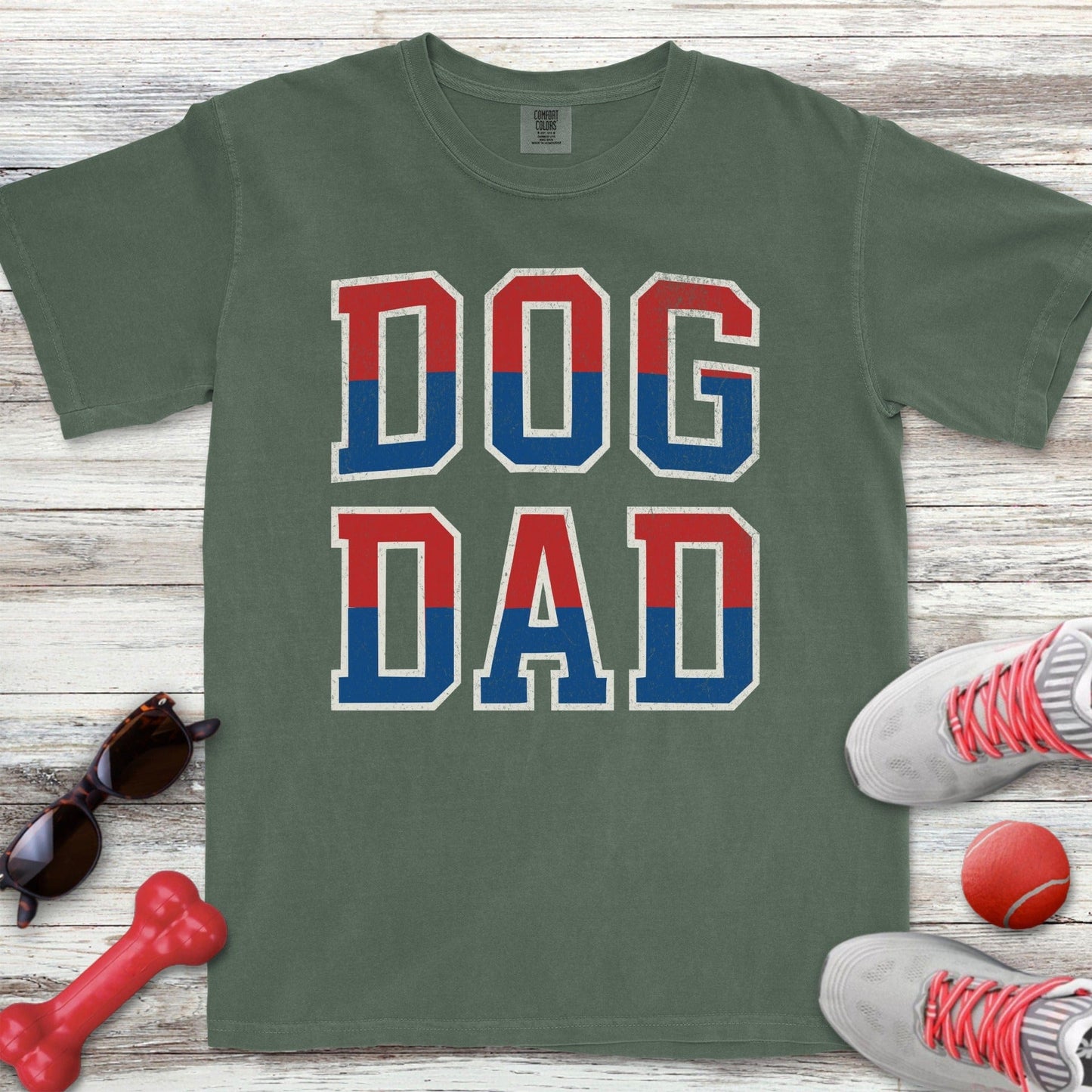 USA Dog Dad T-Shirt