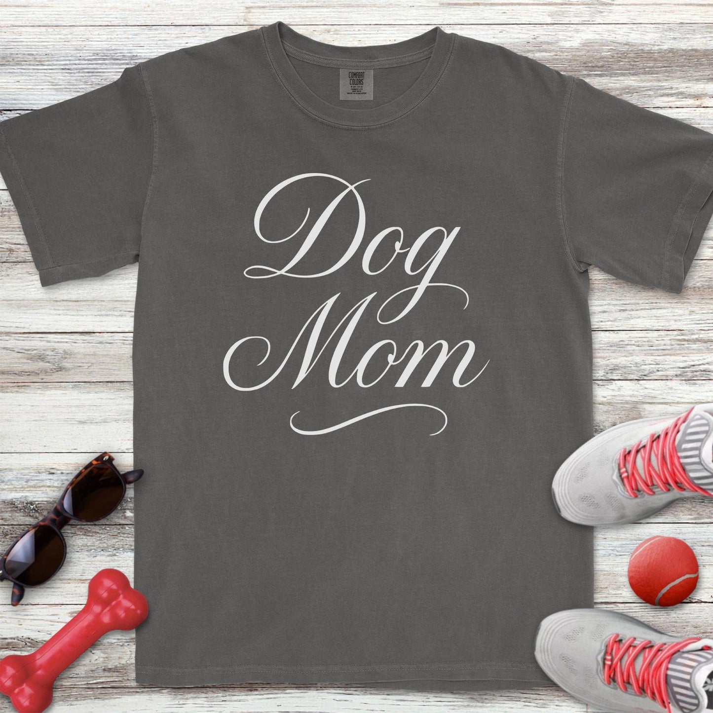 Dog Mom Script T-Shirt