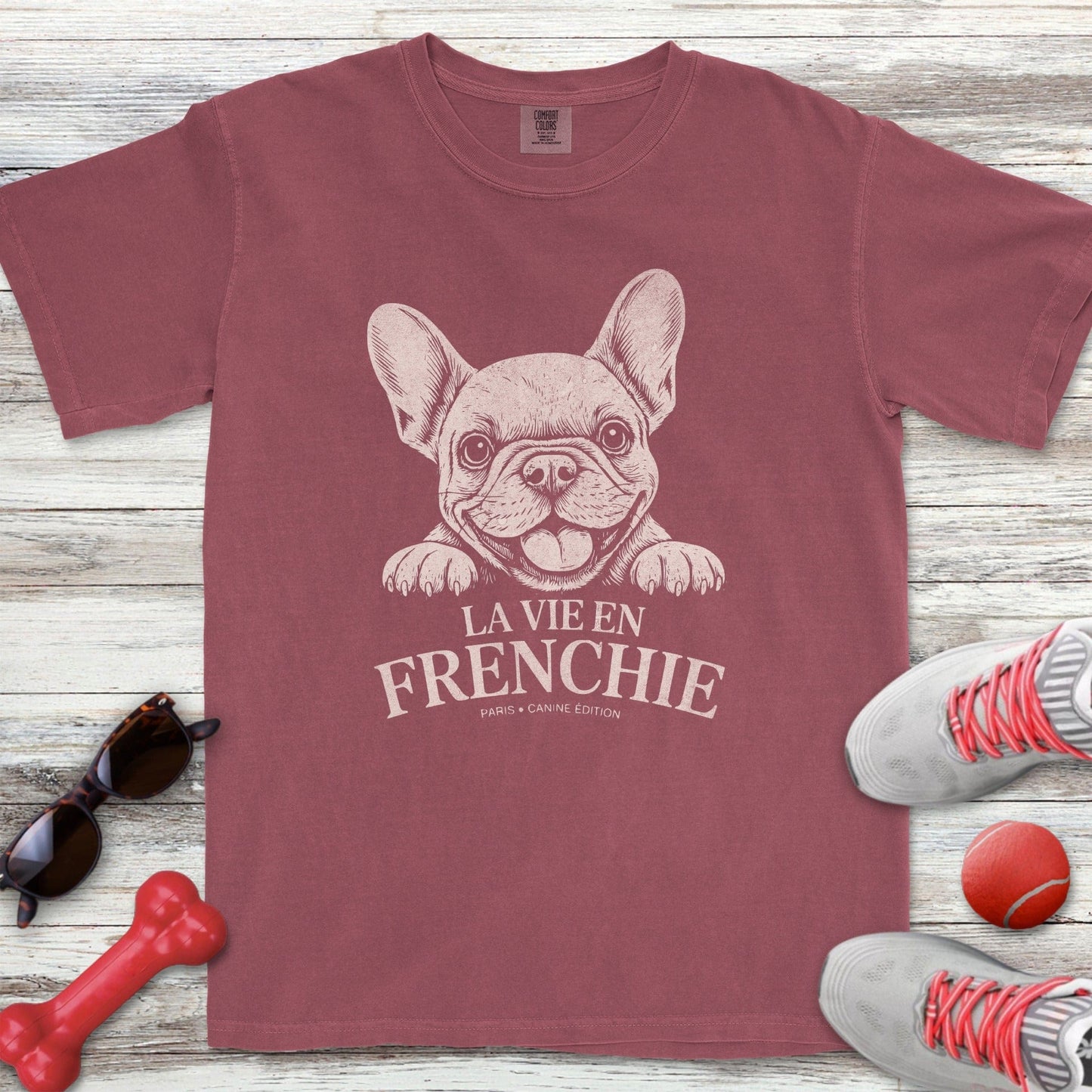 Life With a Frenchie T-Shirt