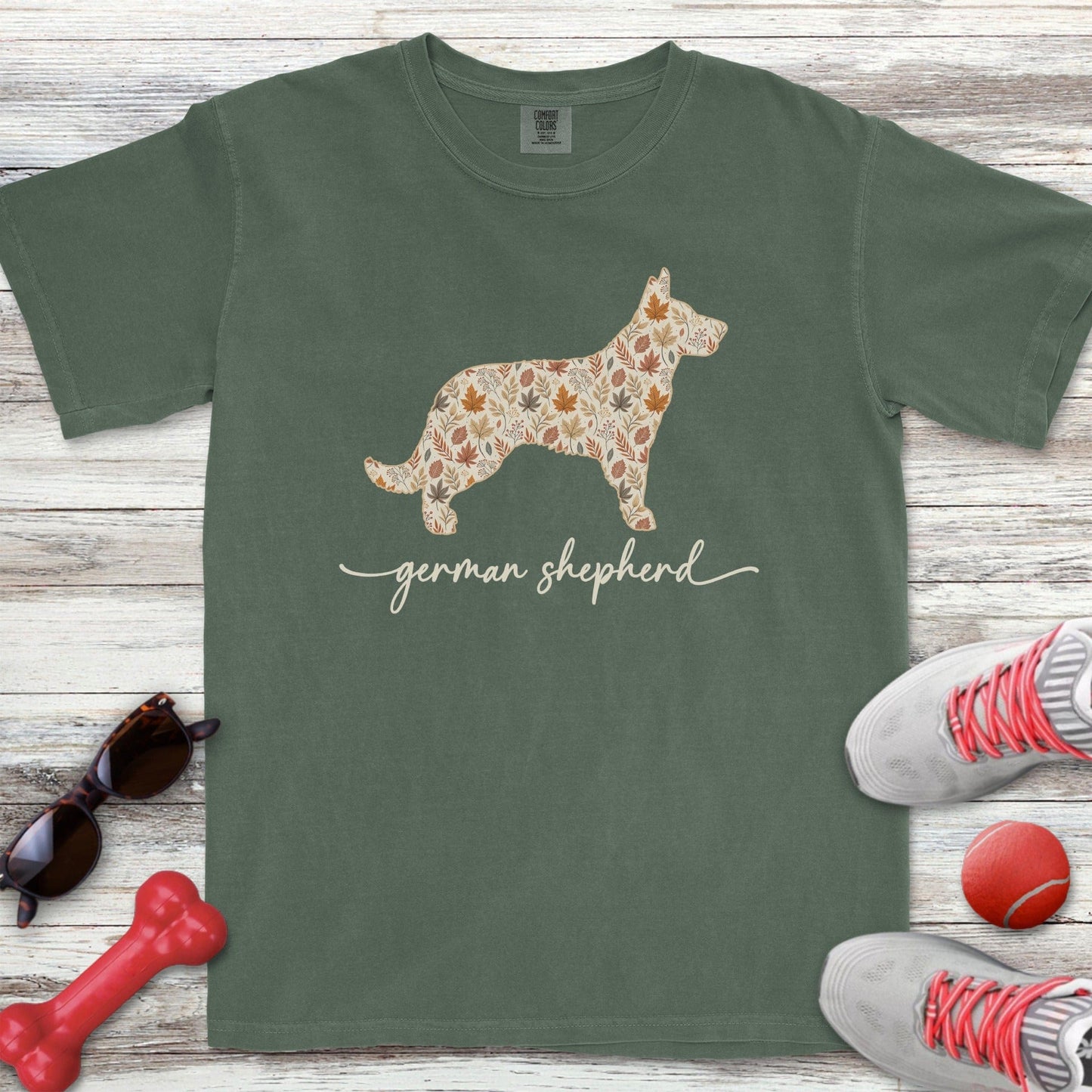 German Shepherd Fall T-Shirt