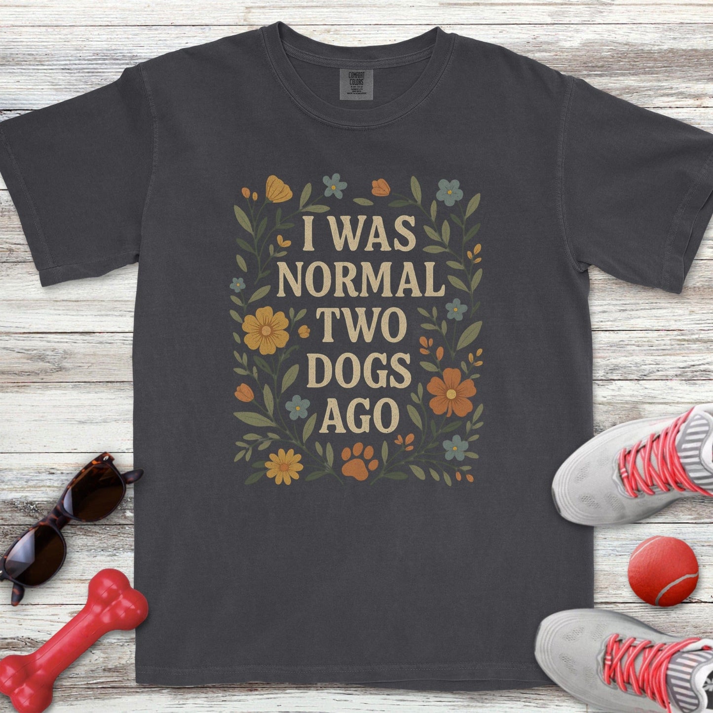 I Was Normal Floral T-Shirt