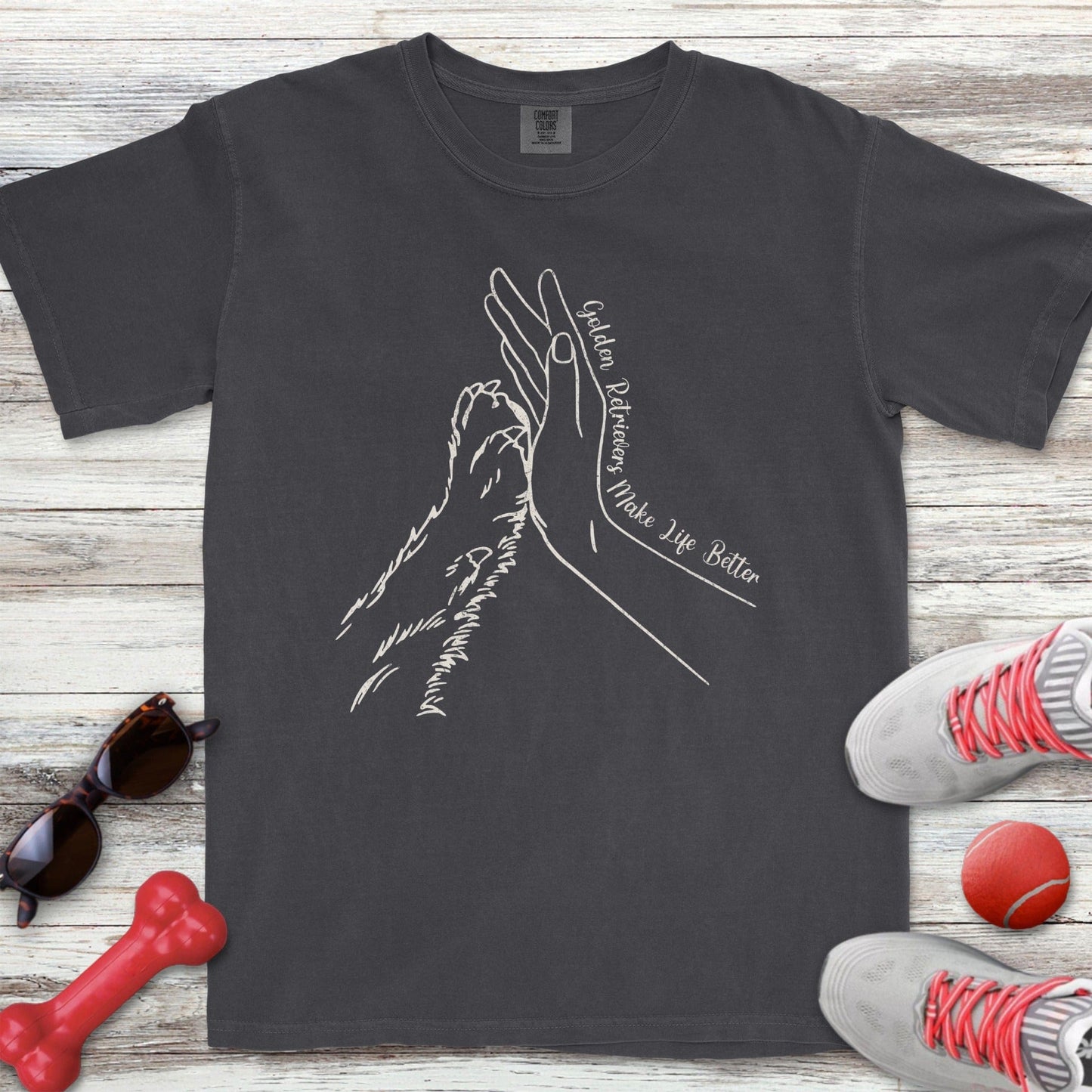 Golden Retriever Together T-Shirt