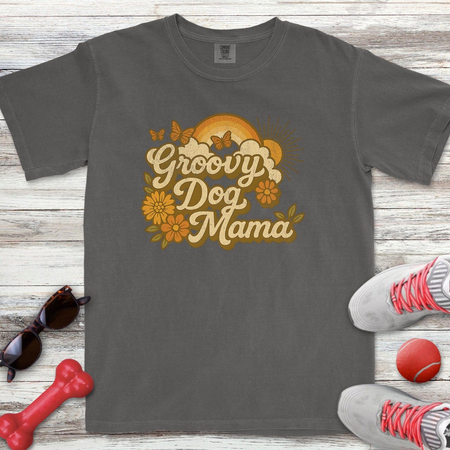 Groovy Dog Mama T-Shirt
