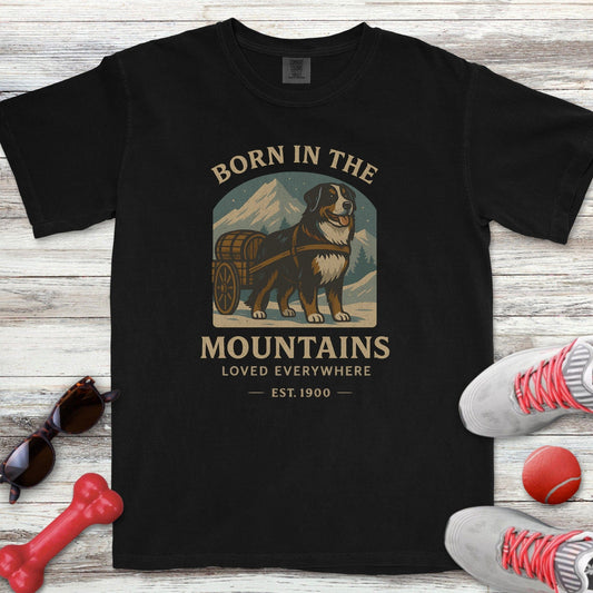 Bernese Mountain Dog Born T-Shirt