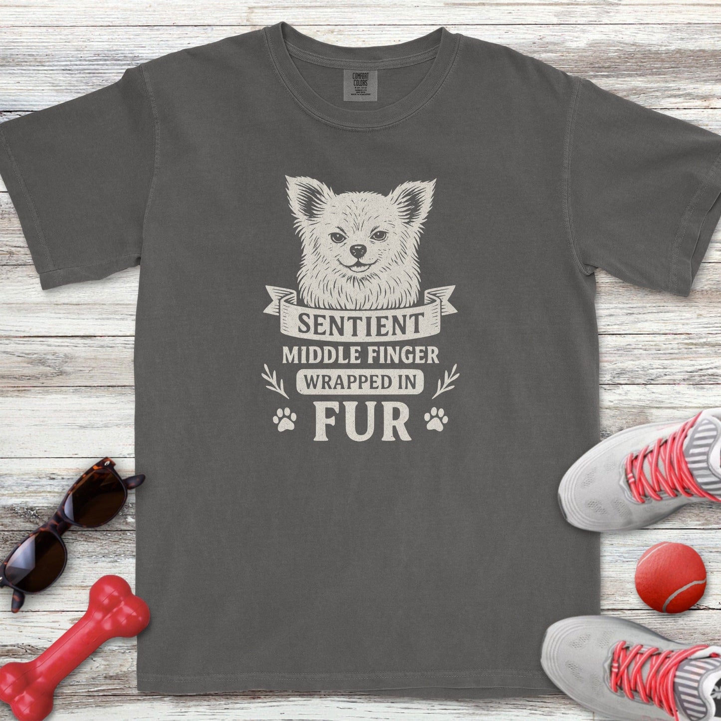 Sentient Middle Finger T-Shirt