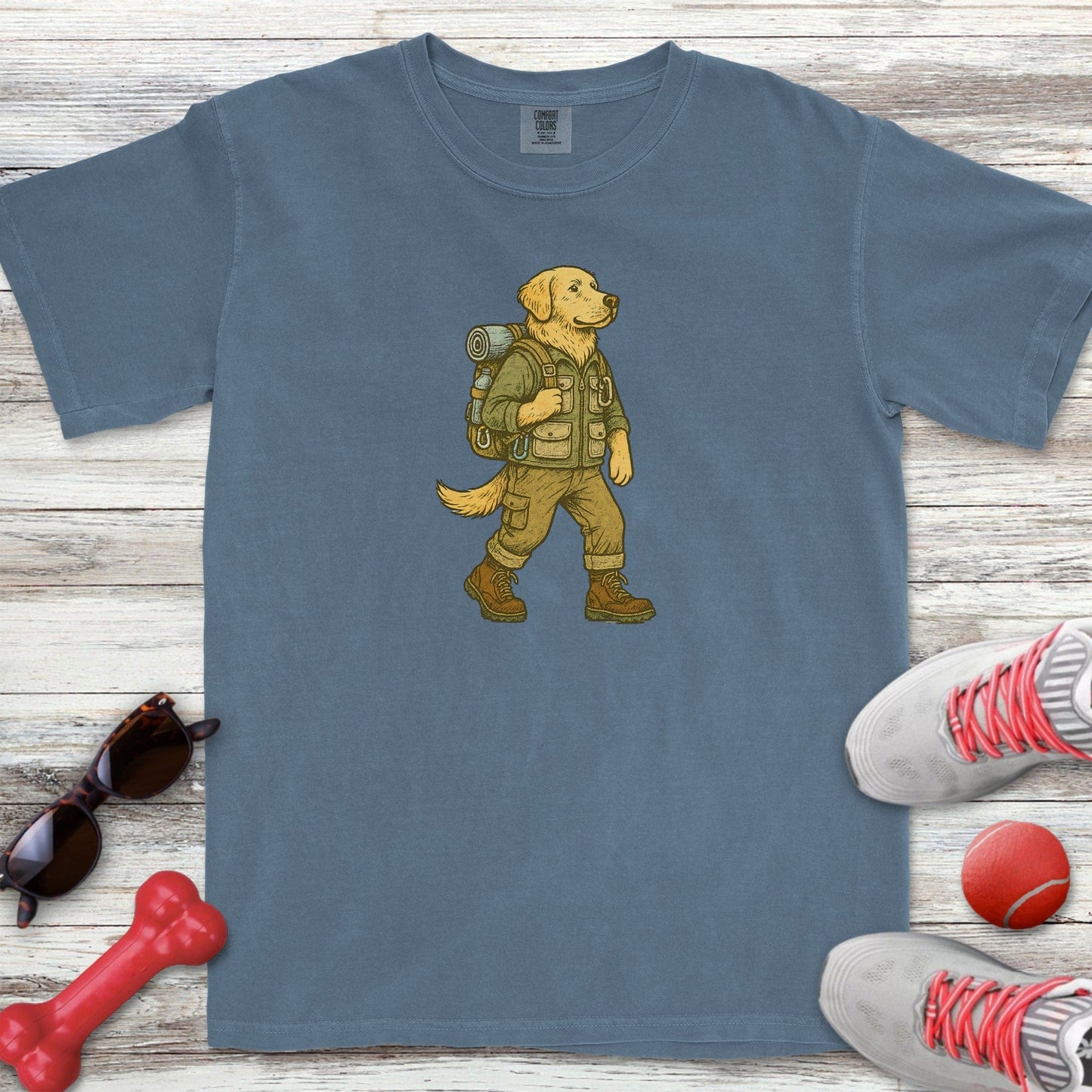 Hiking Labrador T-Shirt