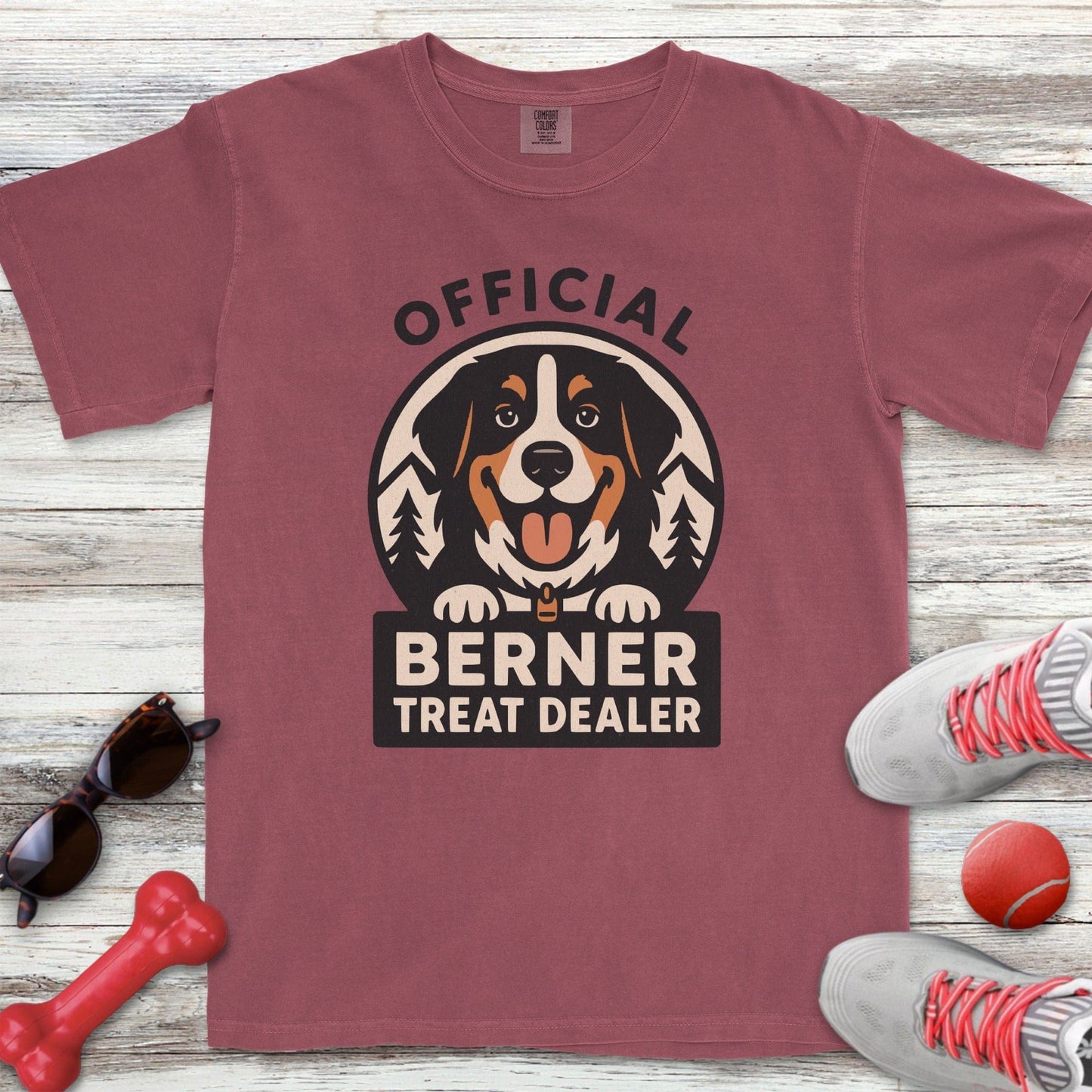 Bernese Mountain Dog Treat Dealer T-Shirt