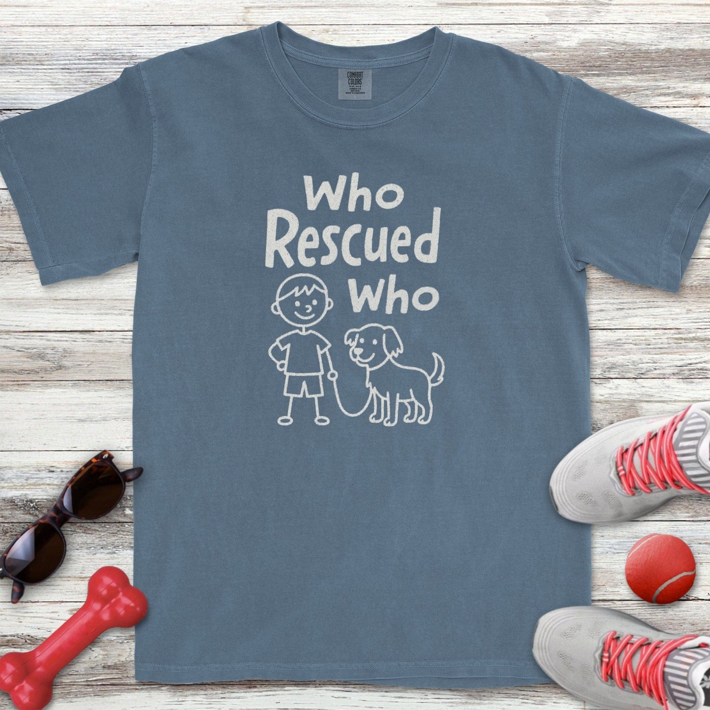 Who Rescued Who Boy T-Shirt