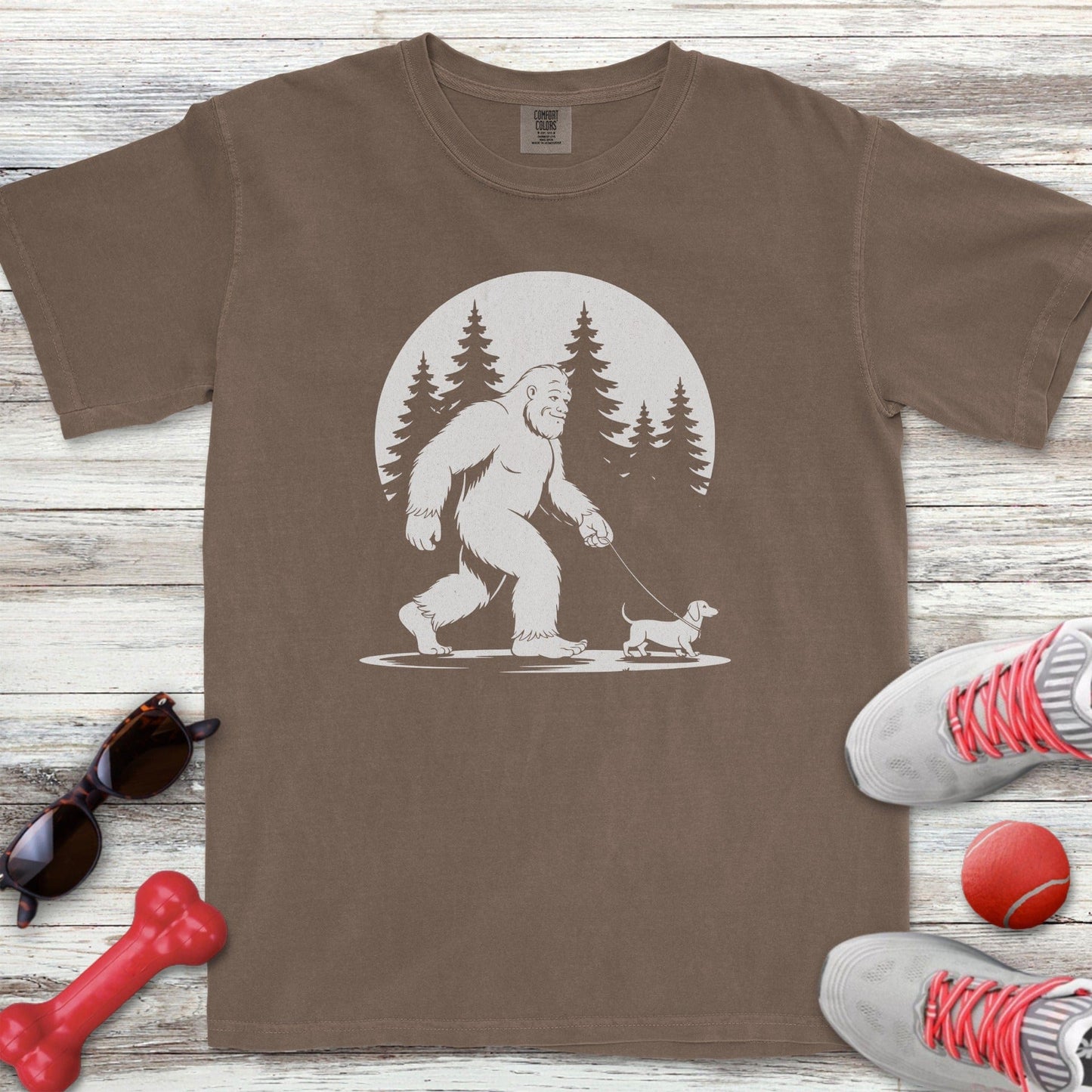 Bigfoot & Dachshund T-Shirt