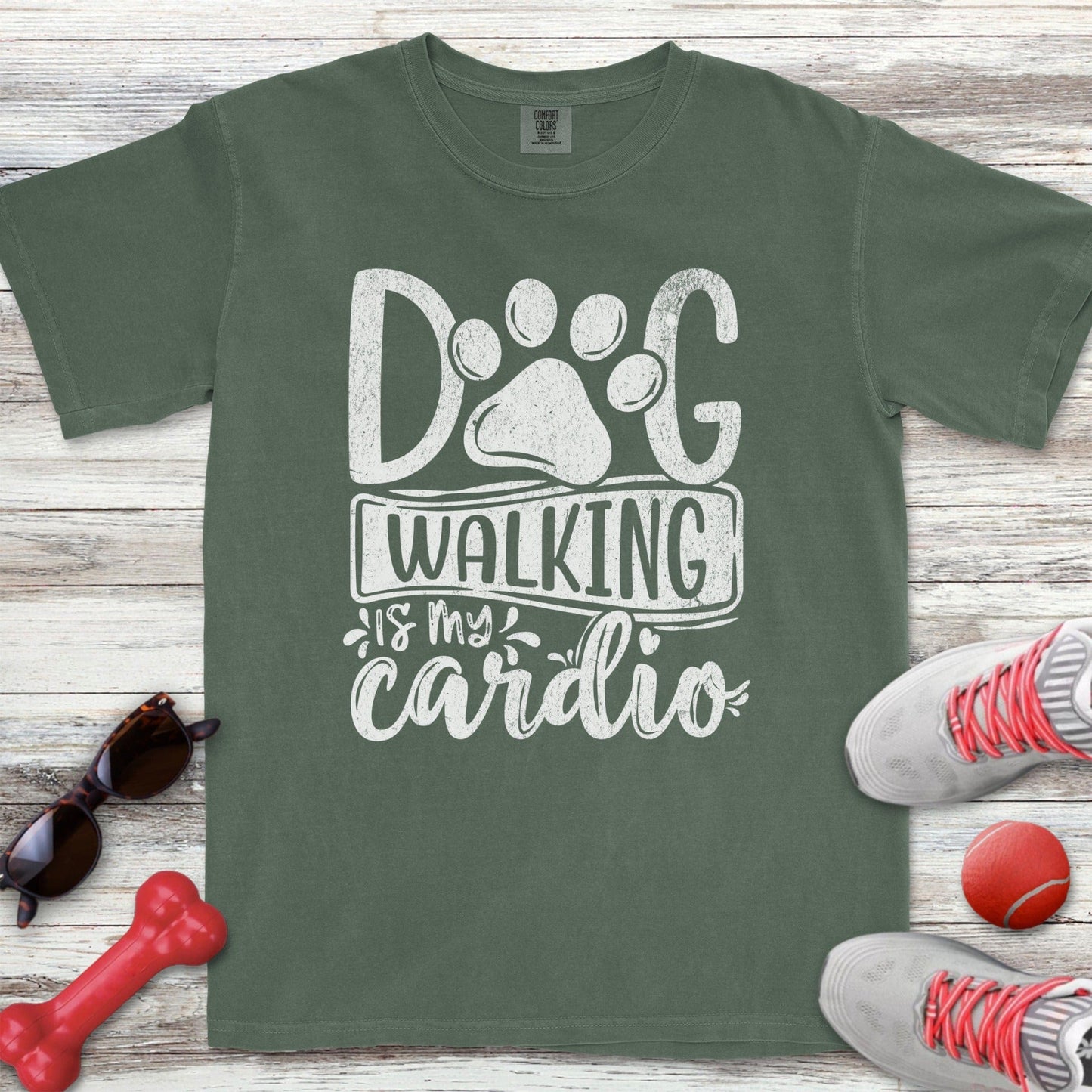 Dog Walking Cardio T-Shirt