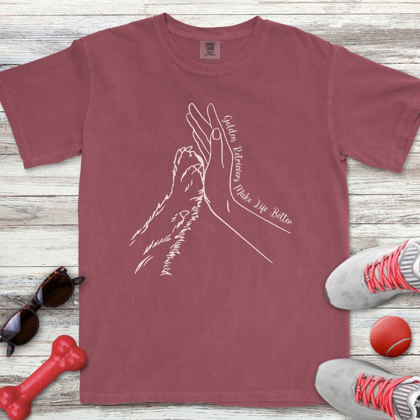Golden Retriever Together T-Shirt