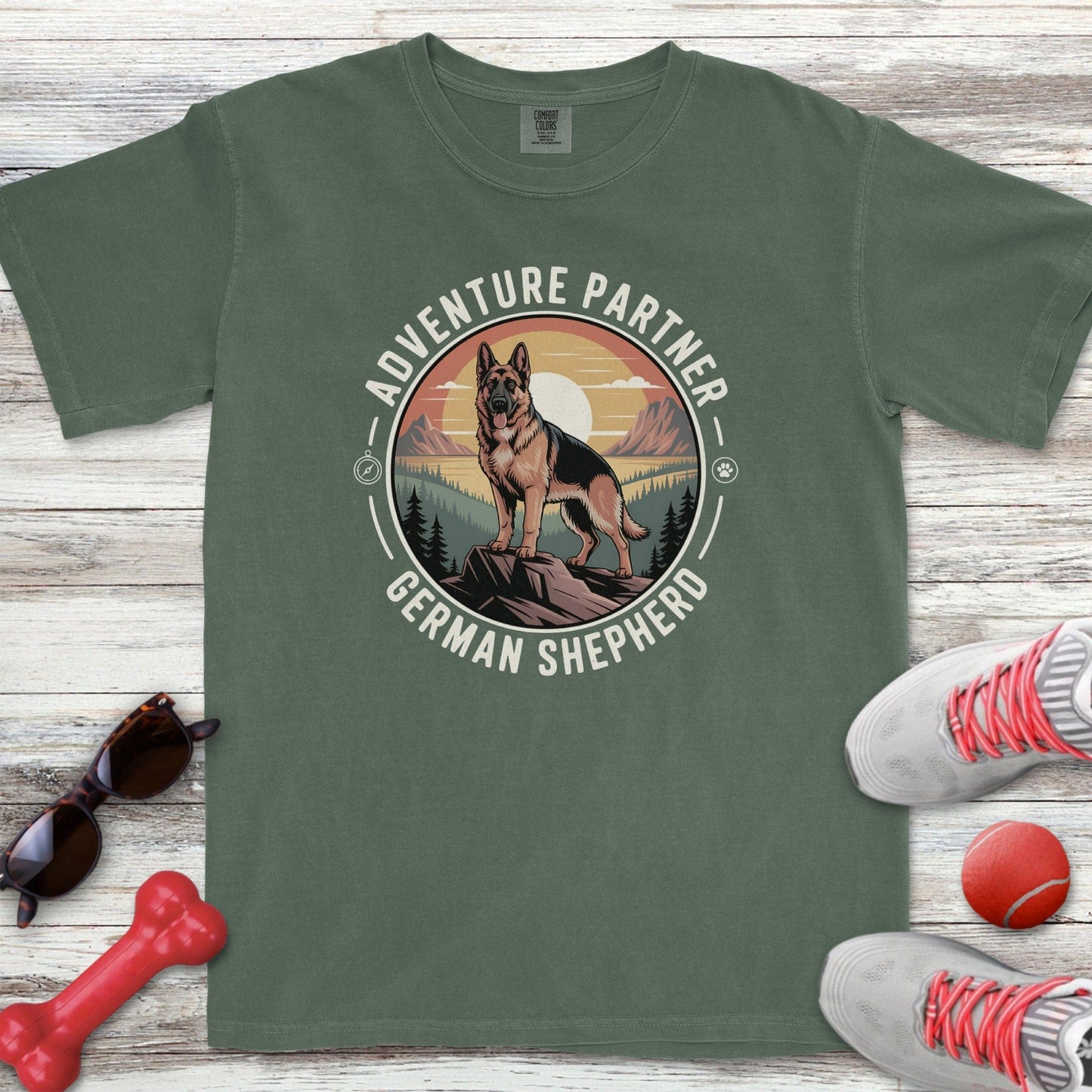 Adventure Partner German Shepherd T-Shirt