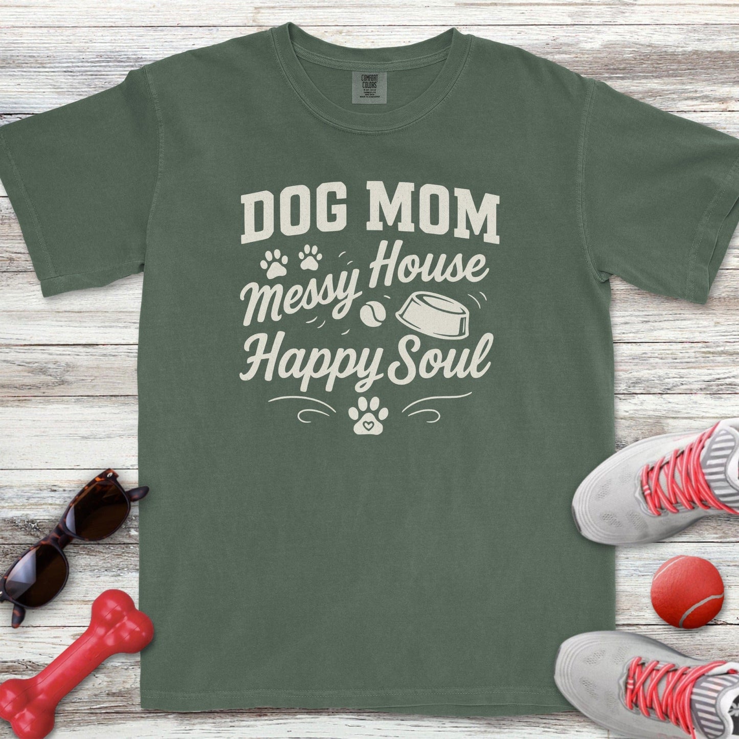 Dog Mom Happy Soul T-Shirt
