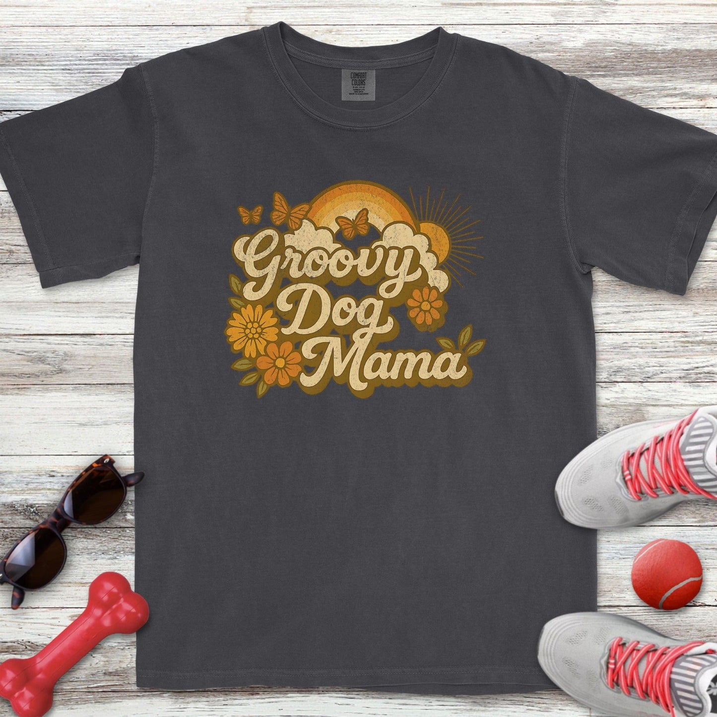 Groovy Dog Mama T-Shirt