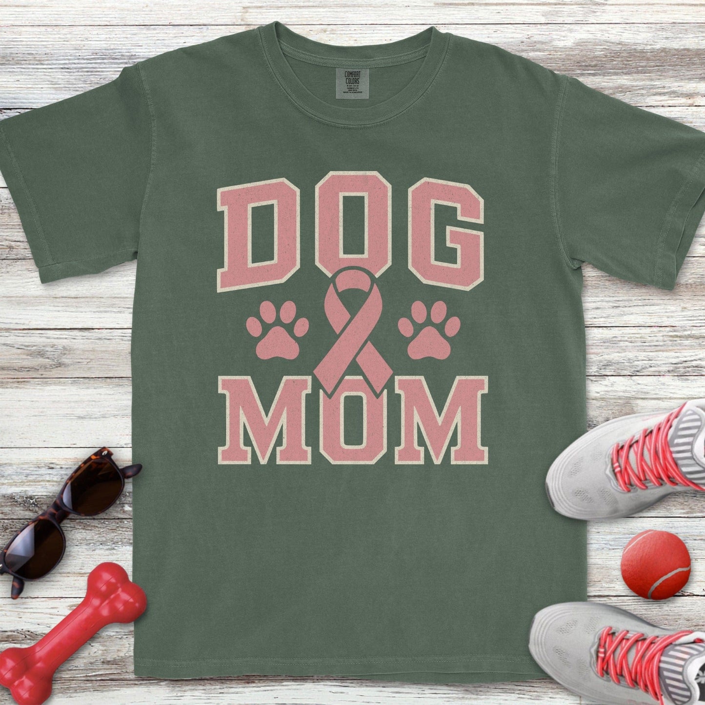 Dog Mom Pink T-Shirt
