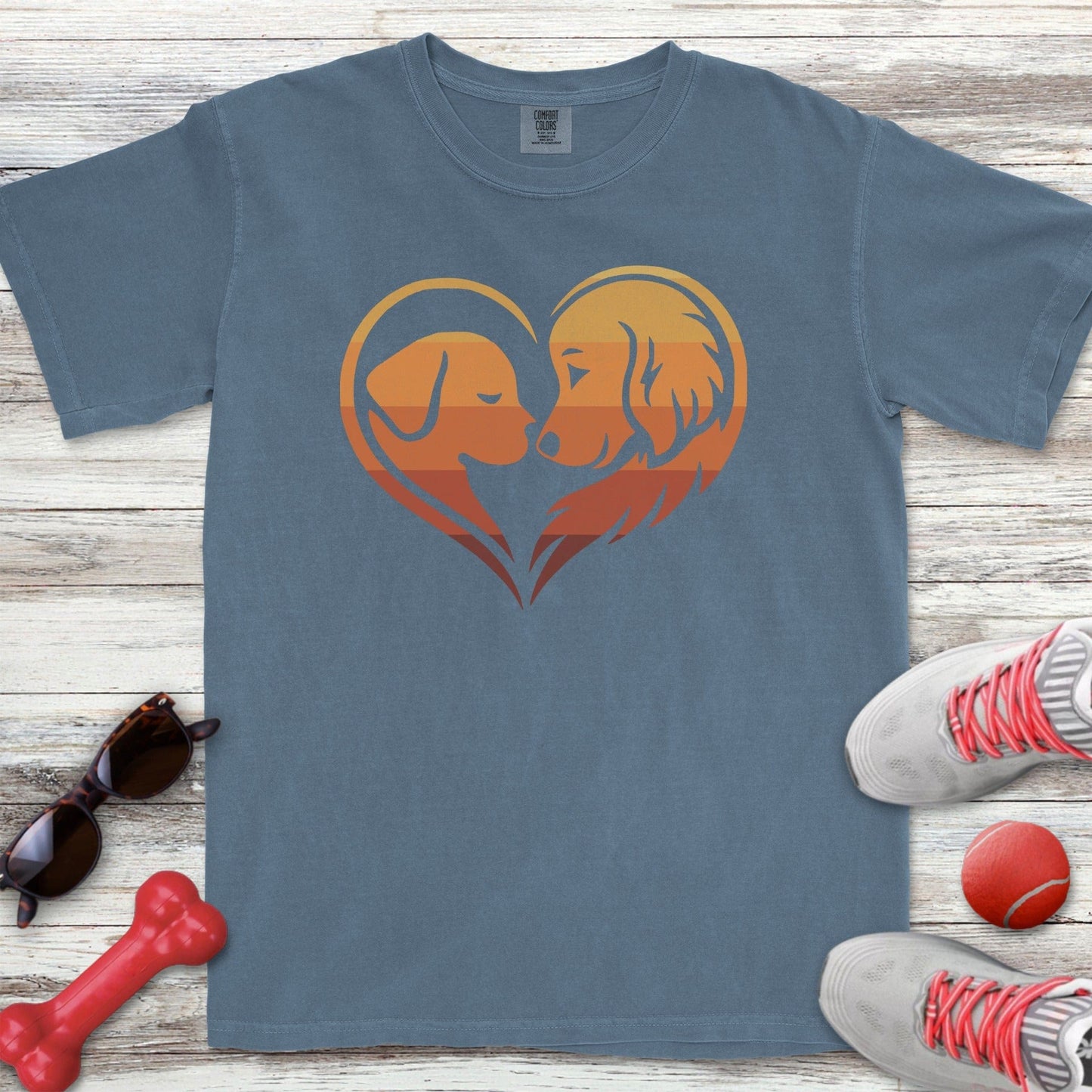 Retro Sun Logo T-Shirt