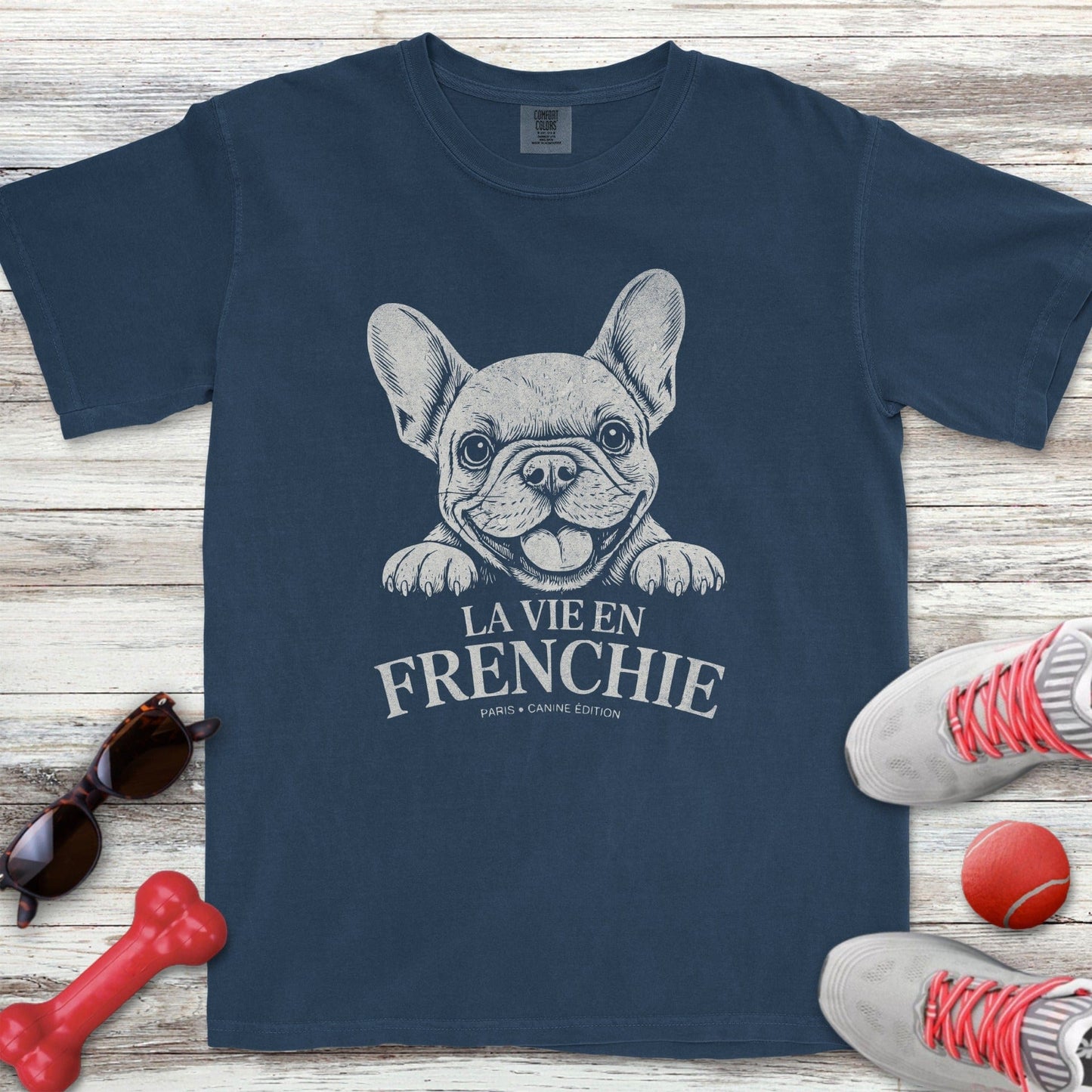 Life With a Frenchie T-Shirt