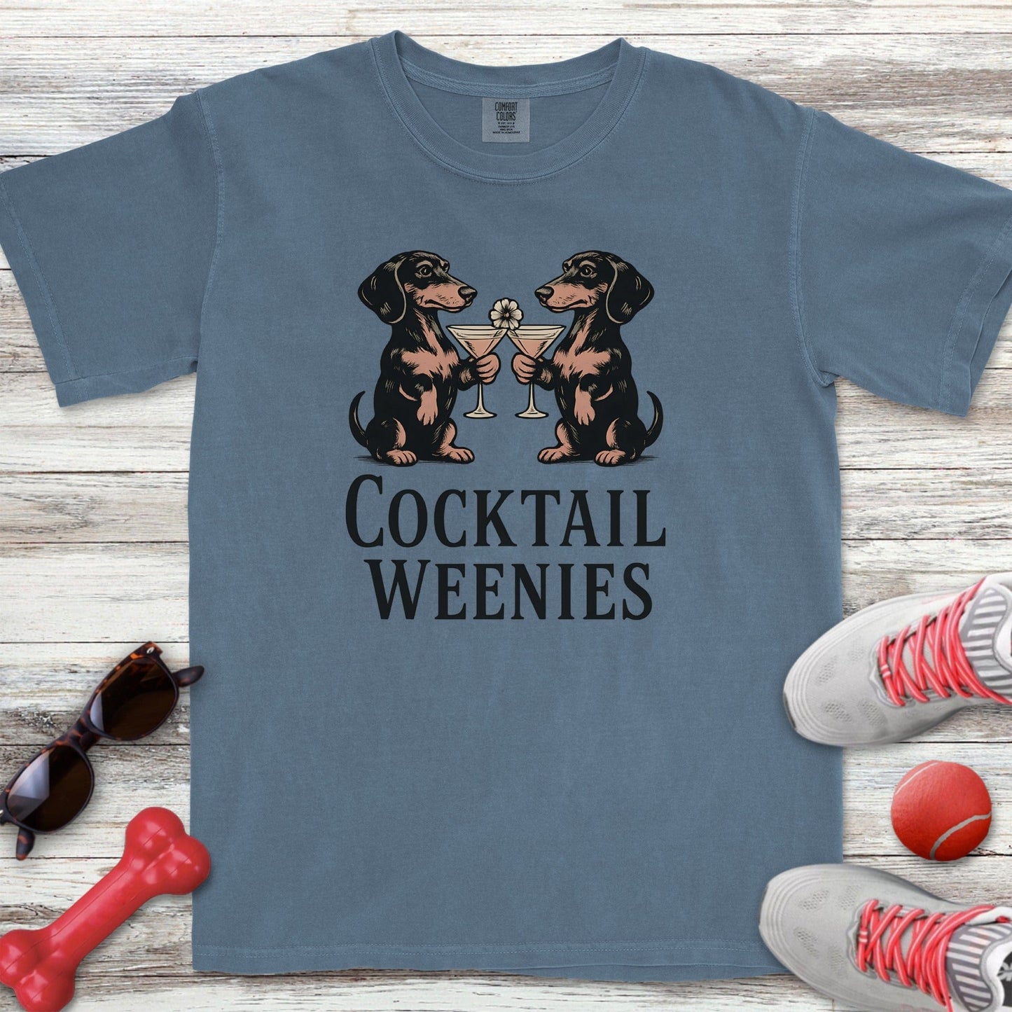 Dachshund Cocktail Weenies T-Shirt
