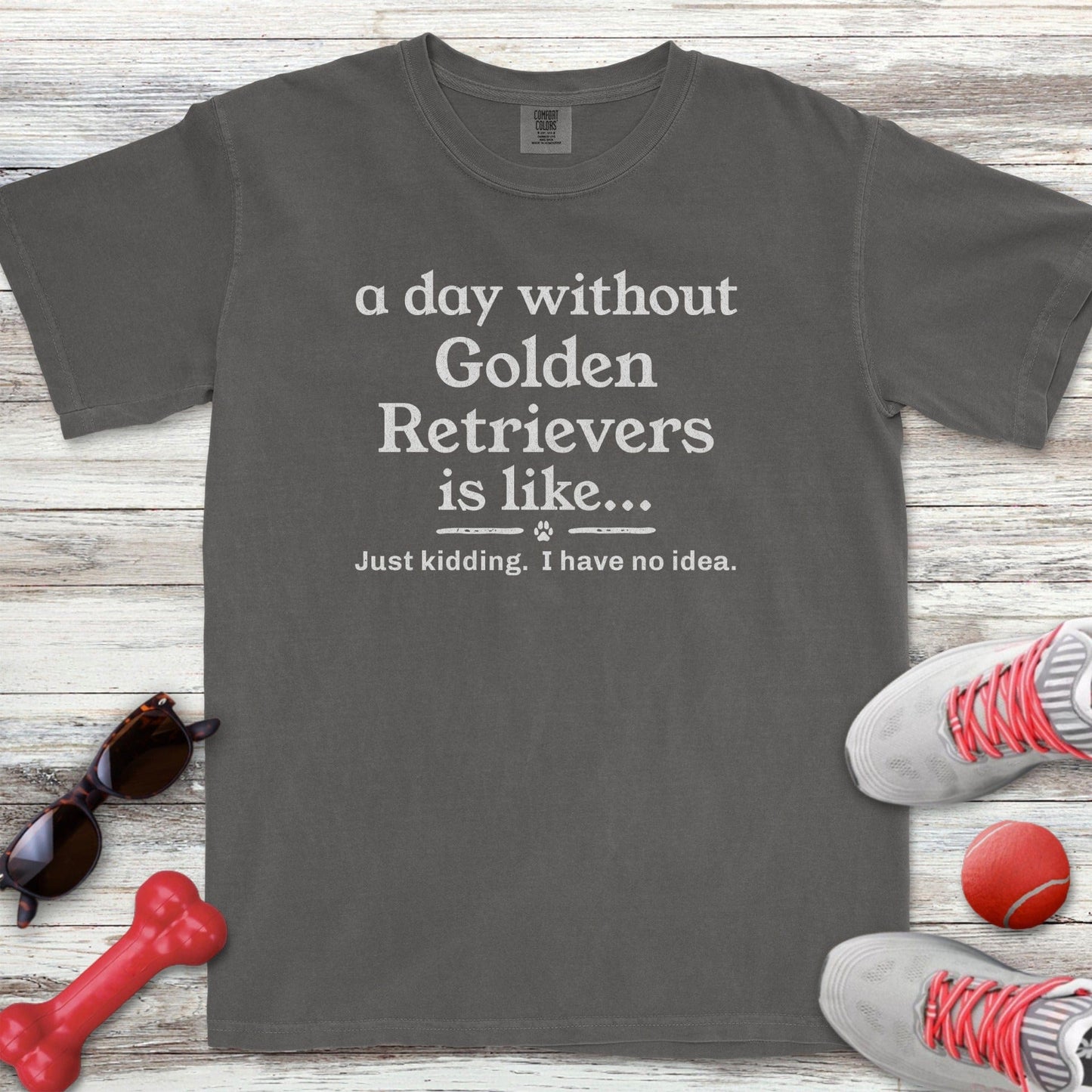 A Day Without Golden Retrievers T-Shirt