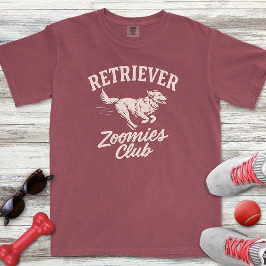 Golden Retriever Zoomies Club T-Shirt