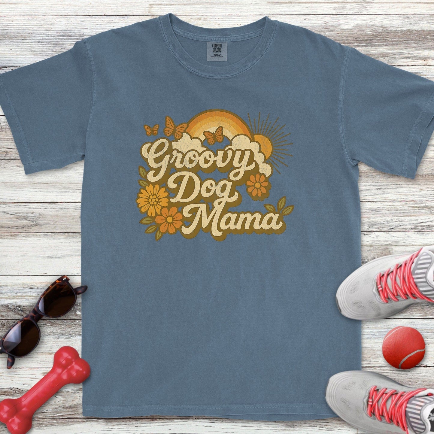 Groovy Dog Mama T-Shirt