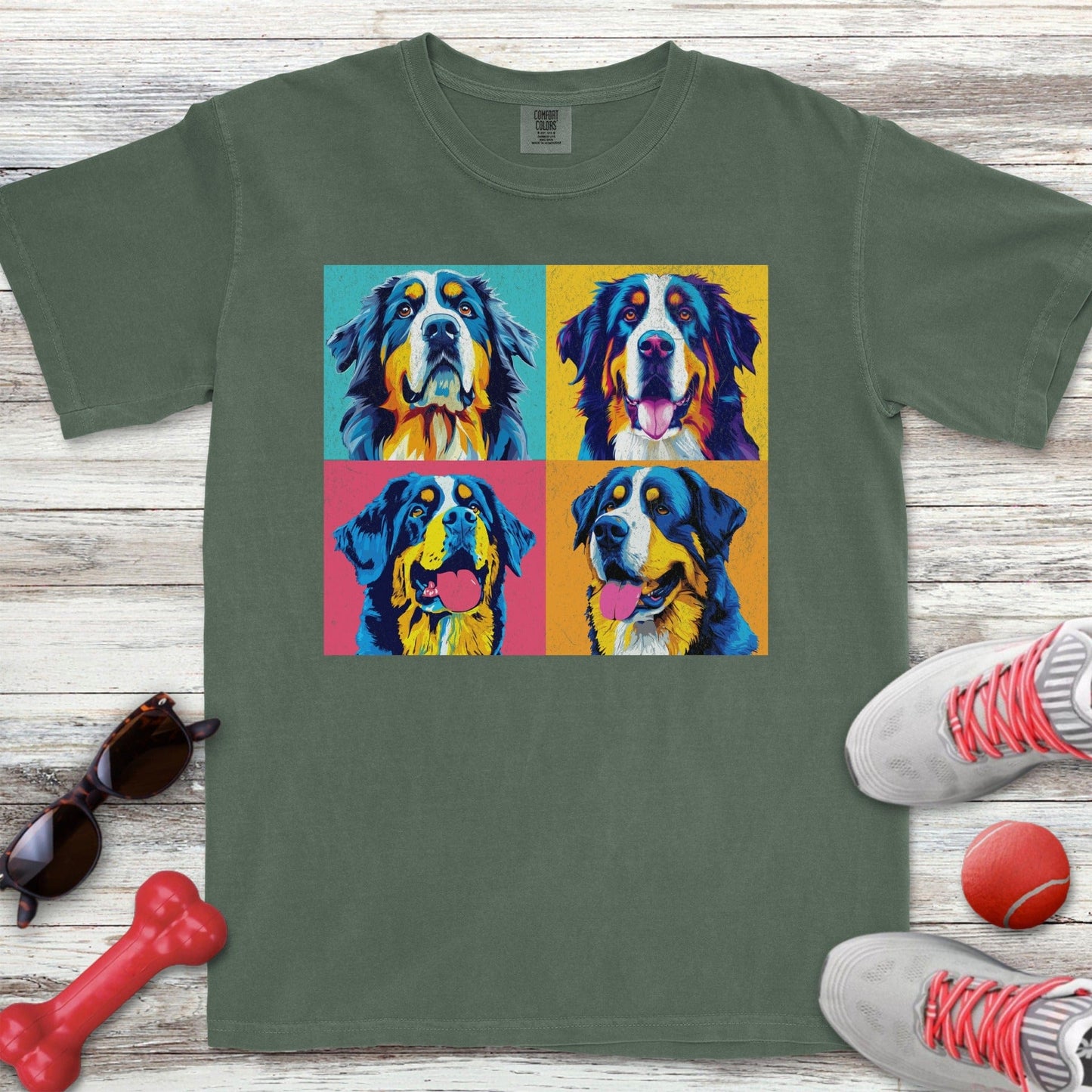 Pop Art Bernese T-Shirt