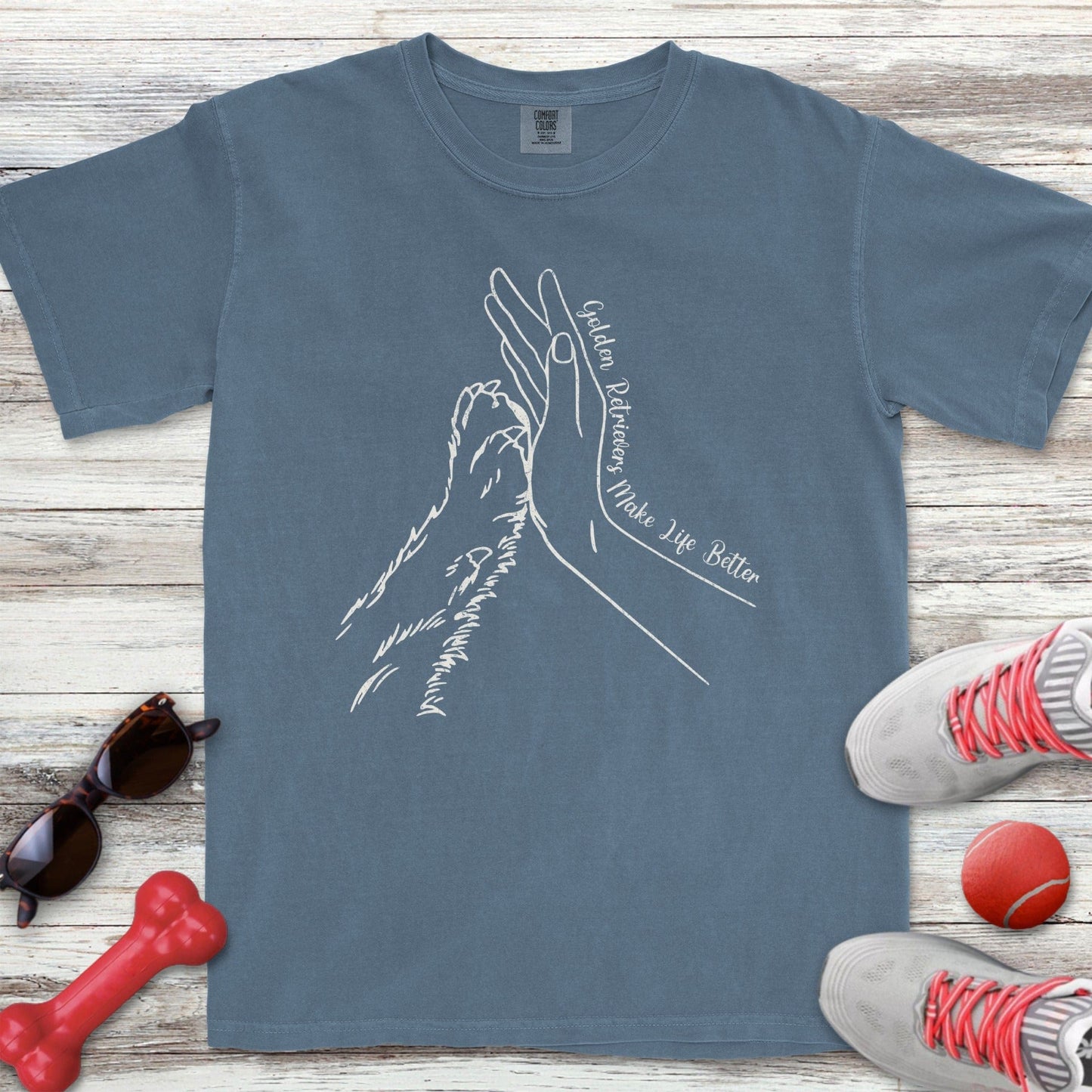 Golden Retriever Together T-Shirt