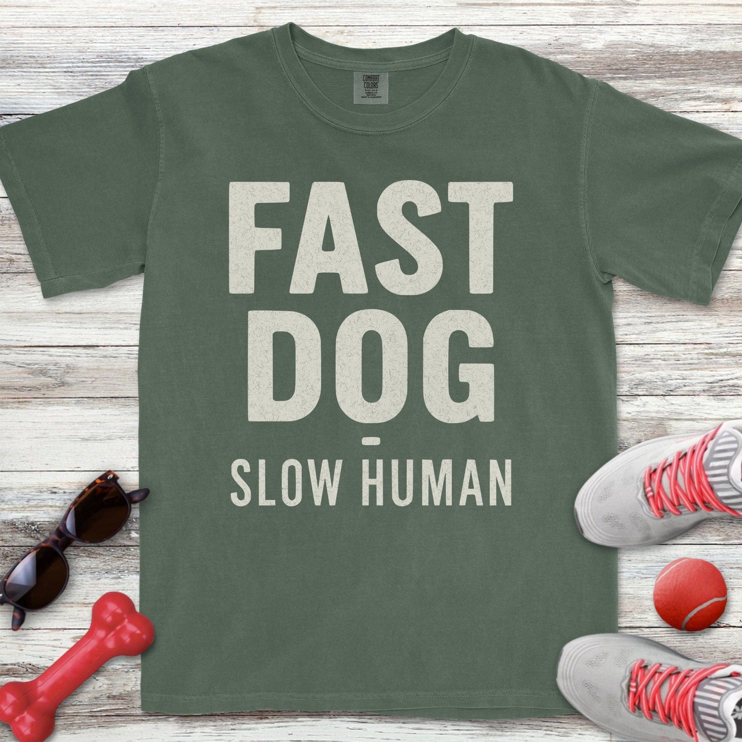 Fast Dog Slow Human T-Shirt