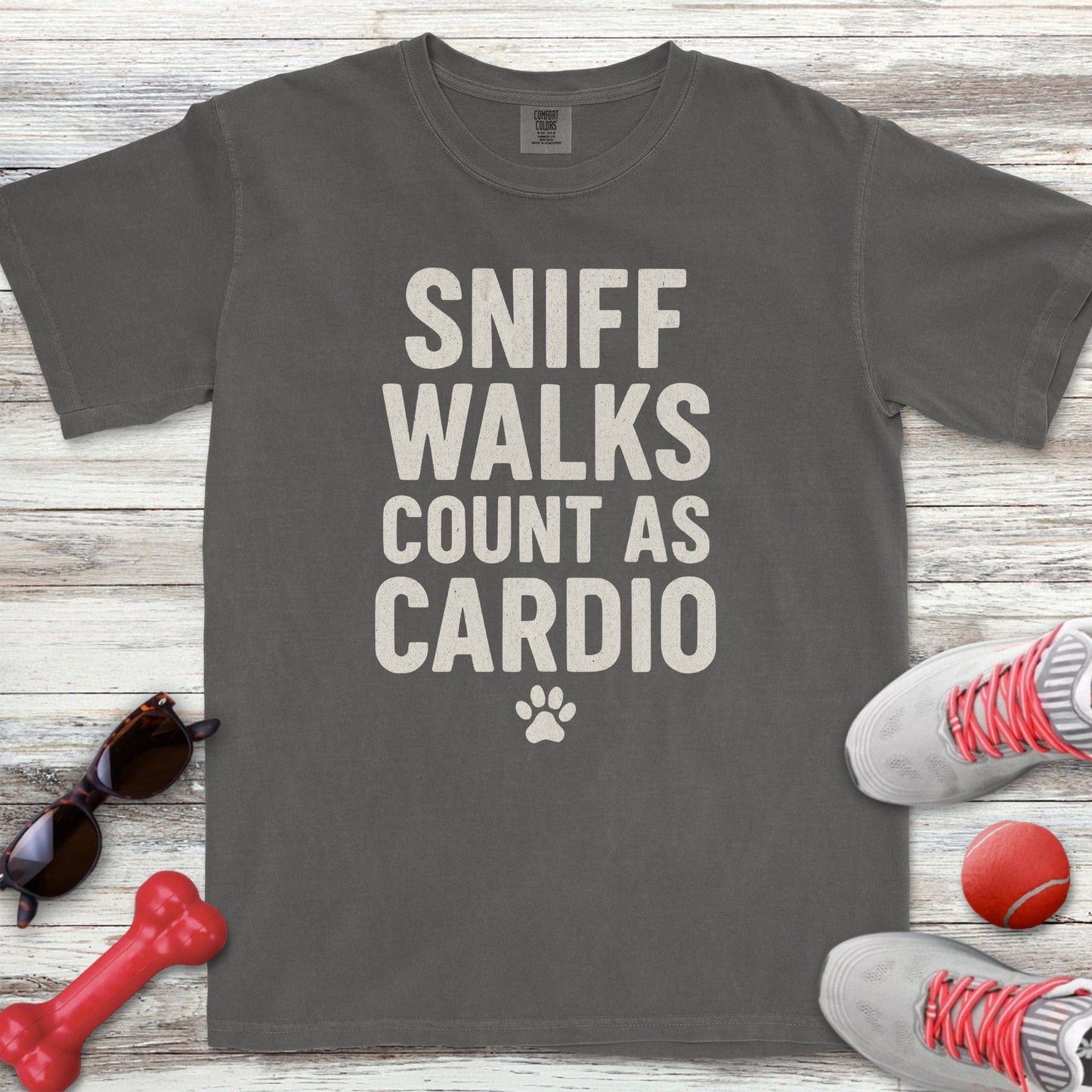 Sniff Walks Are Cardio Bold T-Shirt