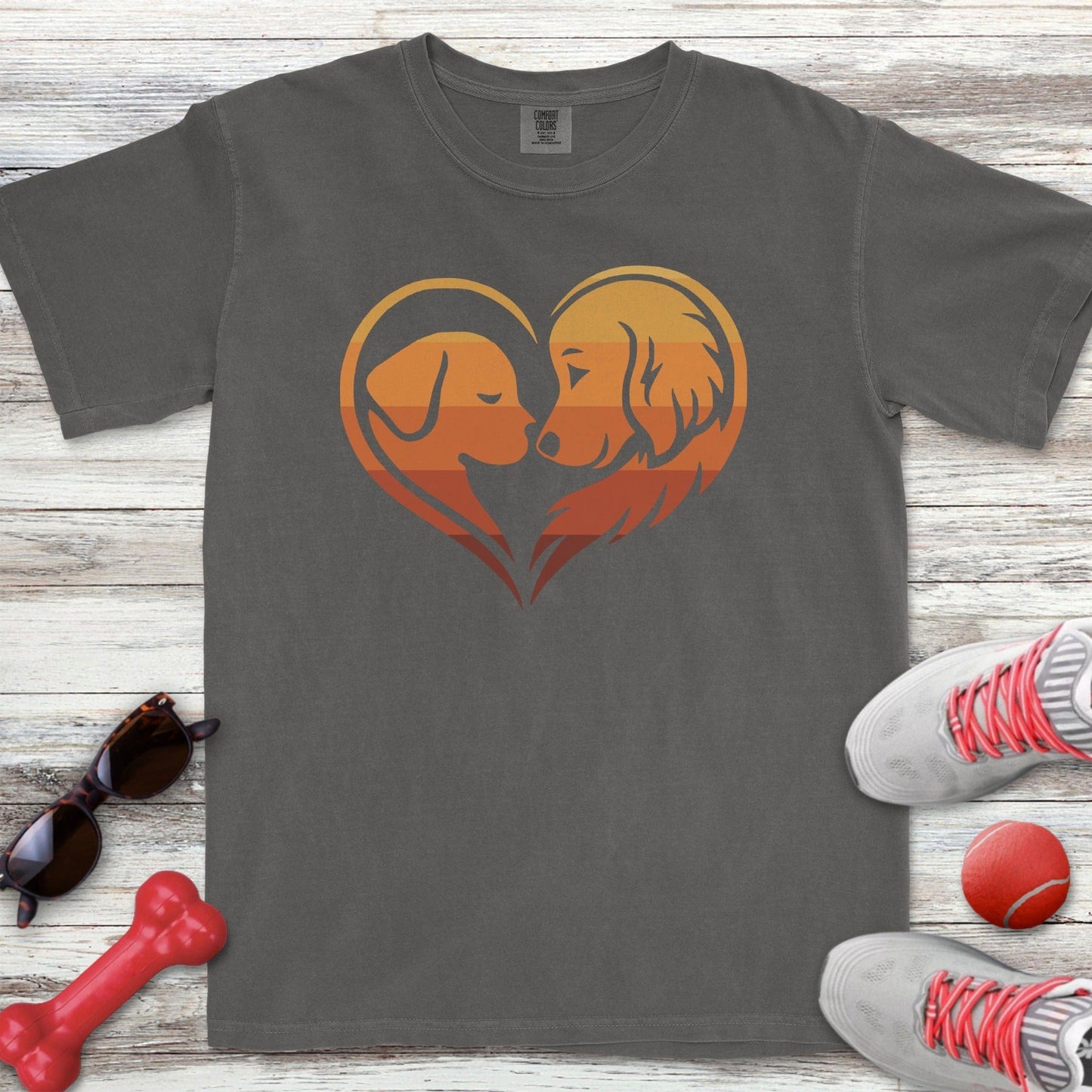Retro Sun Logo T-Shirt