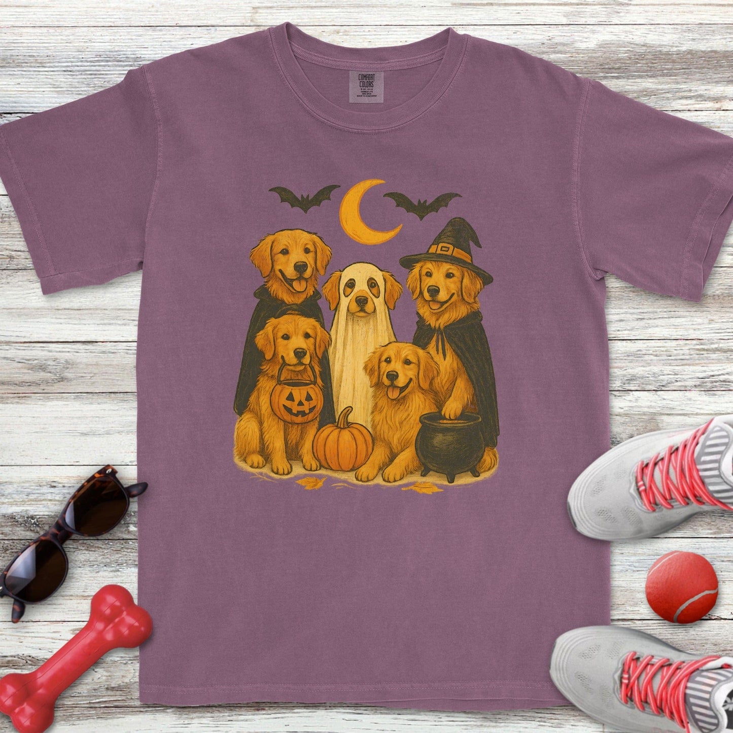 Golden Retriever Halloween T-Shirt