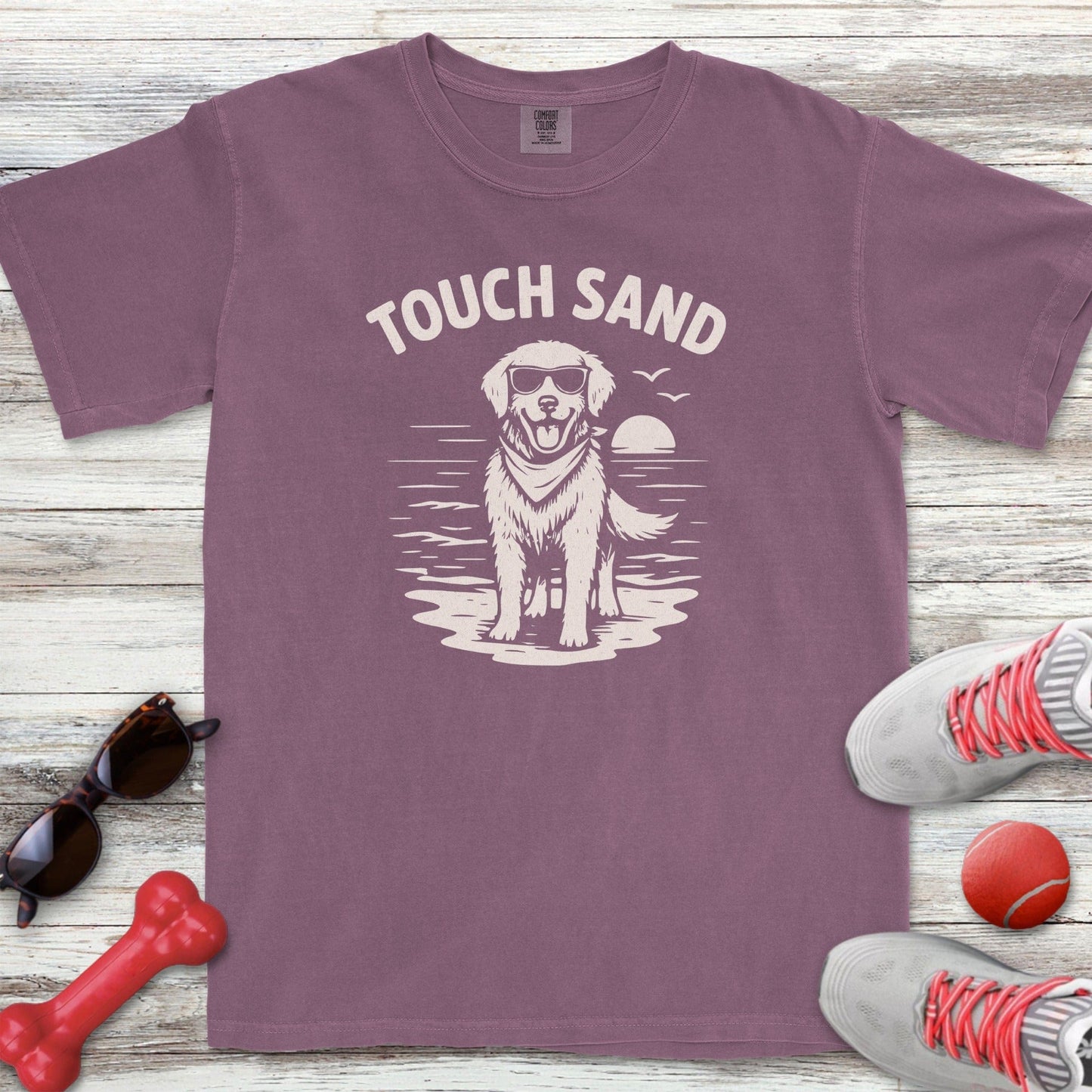 Cool Dog Touch Sand T-Shirt